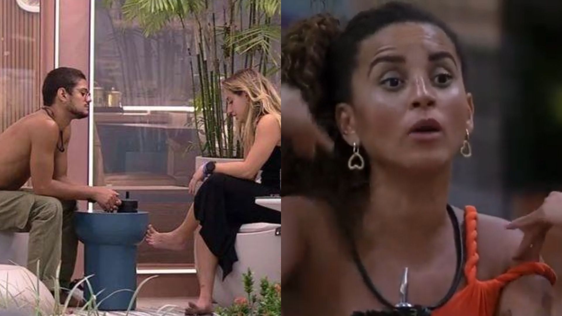 BBB23: Gabriel Santana defende Domitila e dispara para Bruna: “Coerência dela é outra”