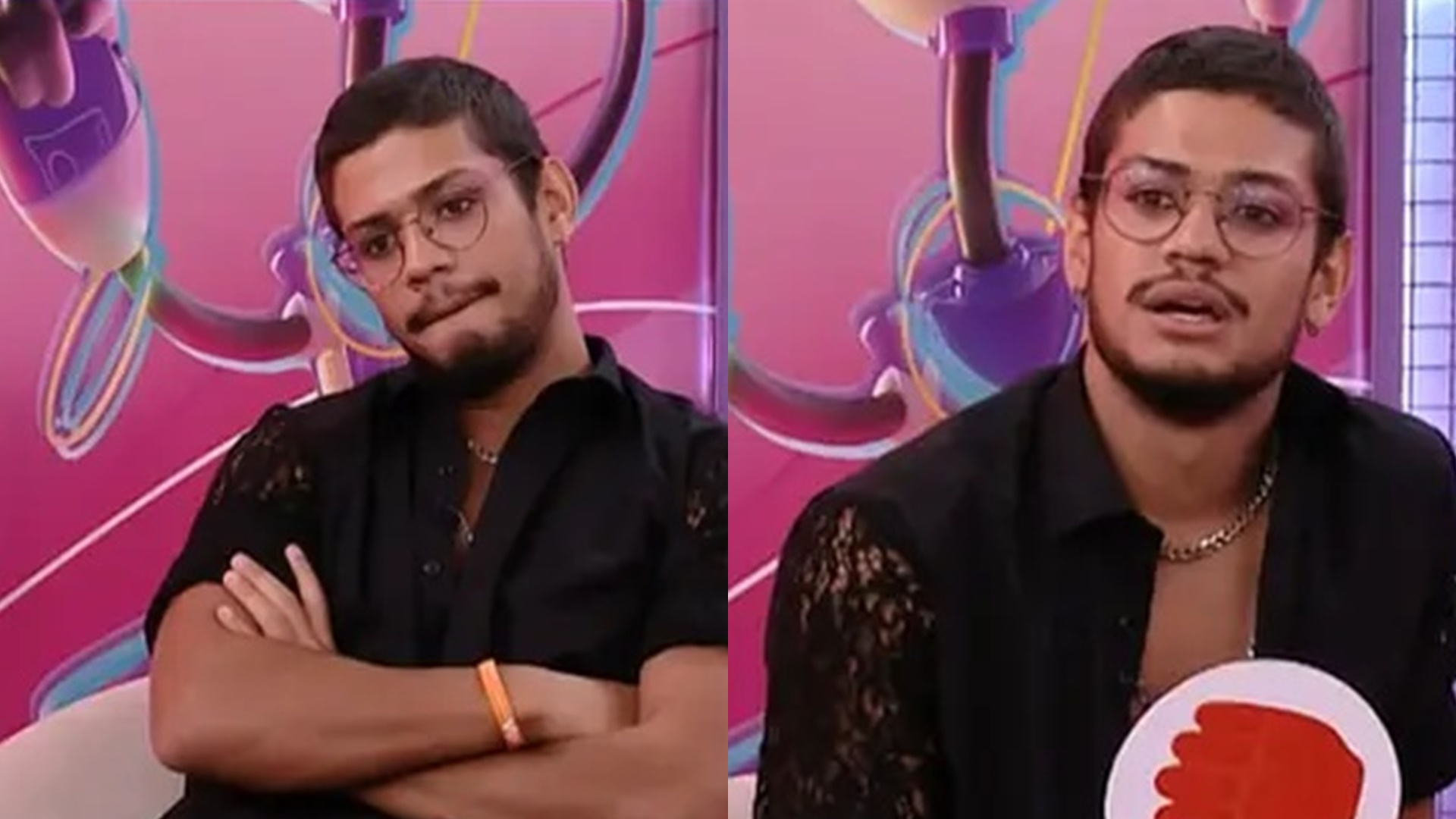 BBB23: Gabriel Santana se nega a acreditar em favoritismo de sister: “Não entendo”