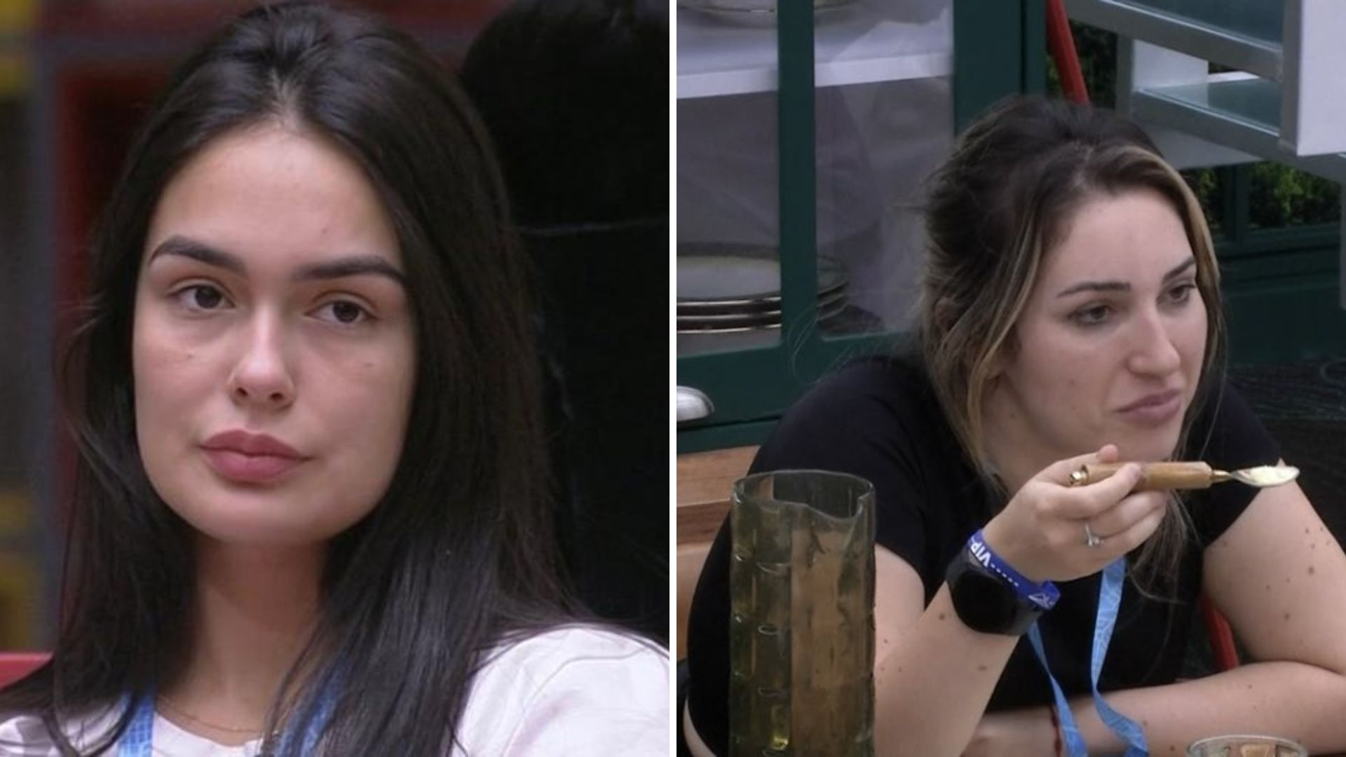 BBB23: Já? Larissa e Amanda se arrependem de decisão do Anjo: “Na próxima”
