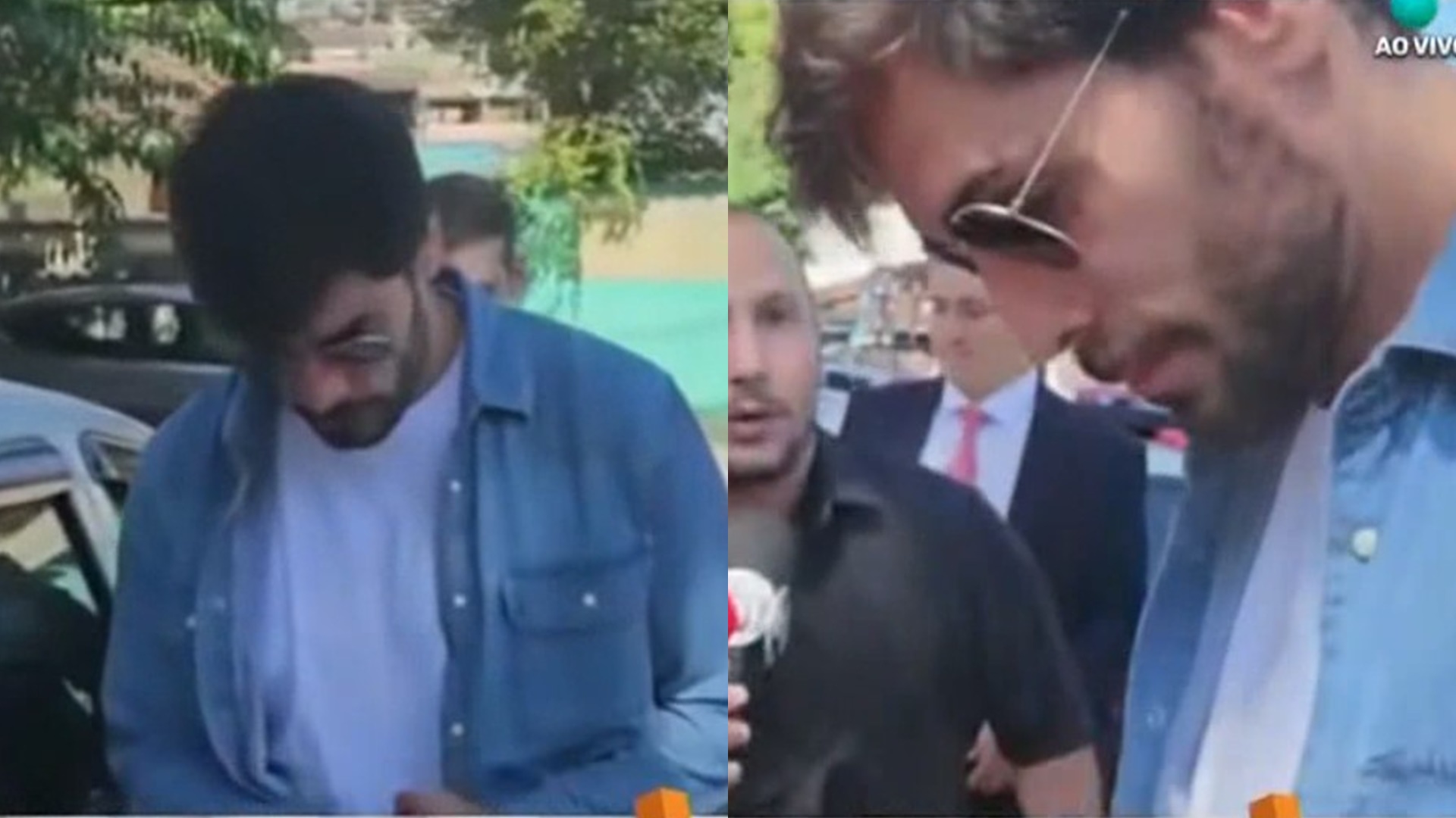Cara de Sapato chega na delegacia para prestar depoimento após expulsão do BBB23
