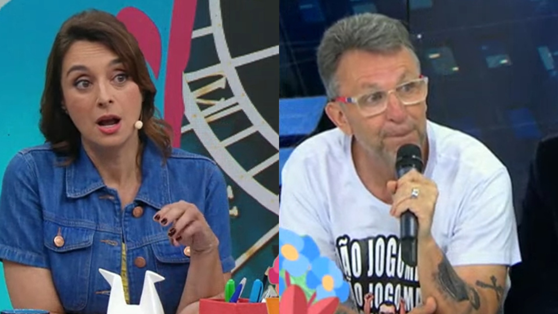 Catia Fonseca faz alerta após Neto tirar carta de tarô: “Abra os olhos”