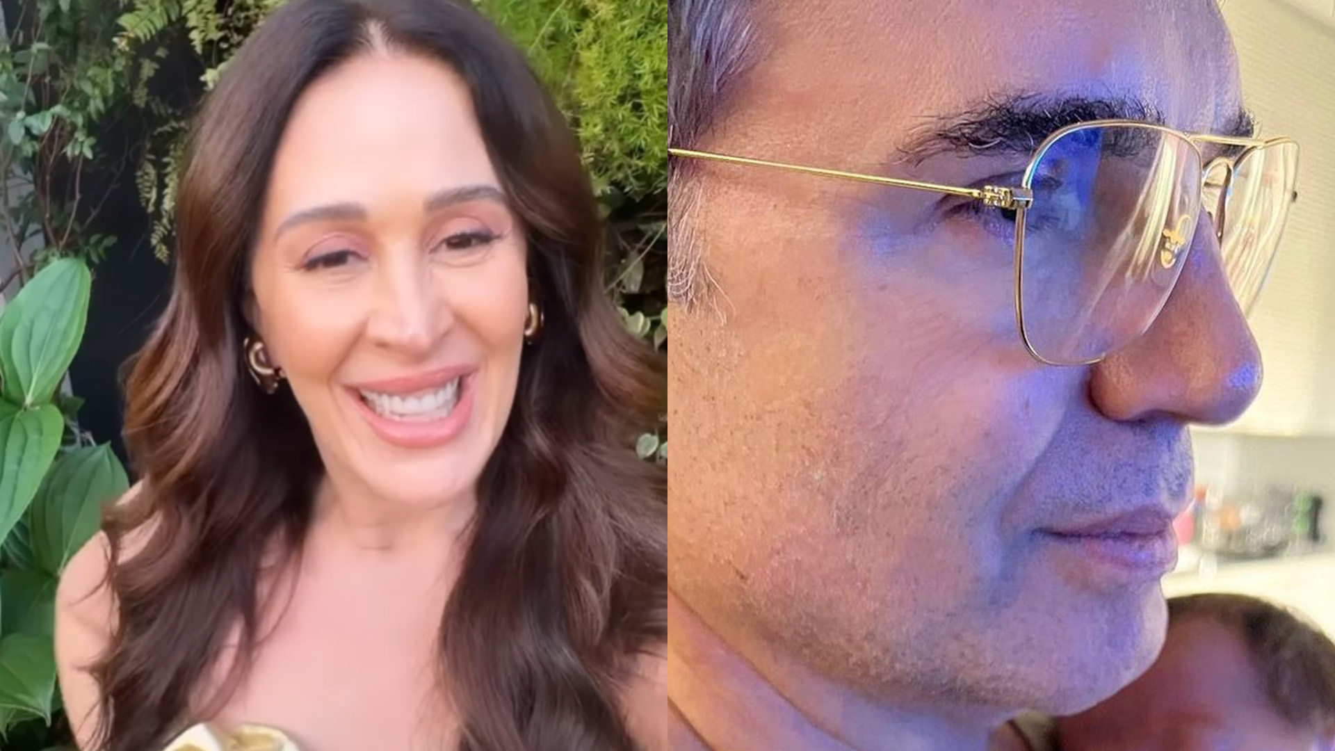 Claudia Raia mostra marido e bebê minúsculo abraçados e fãs apontam: “A cara”