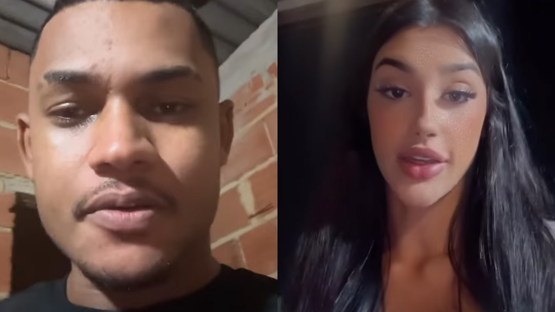 Ex de Bia Miranda reconhece rapaz em flagra de beijo e acusa: “Me traindo”