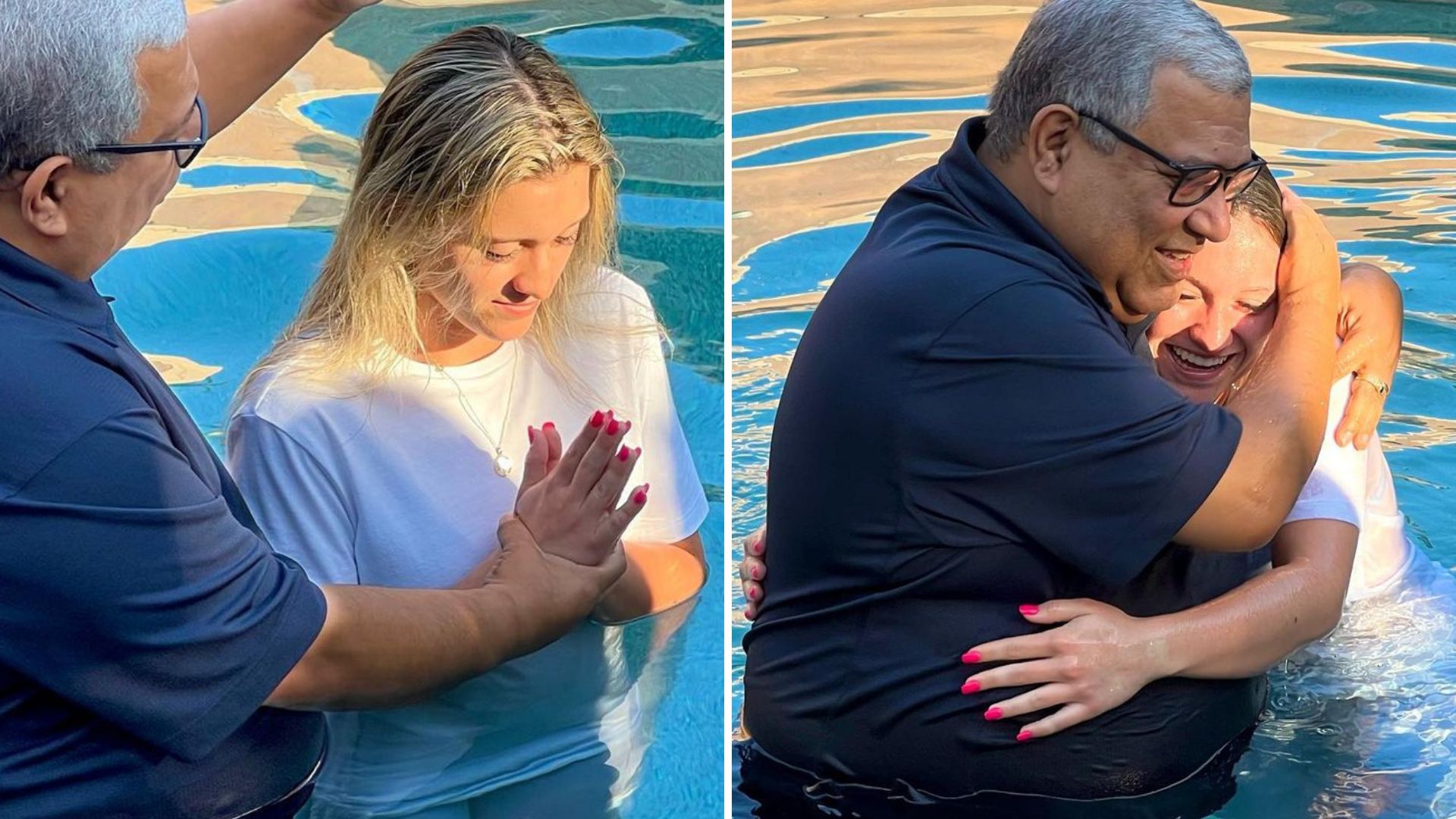 Filha de Gugu Liberato se submete a rito de passagem na Igreja: “Importante”