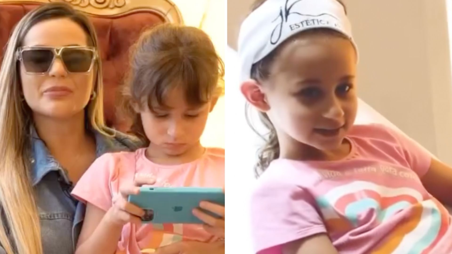 Filha de Deolane Bezerra passa por procedimento estético aos 6 anos: “Anestesia local”