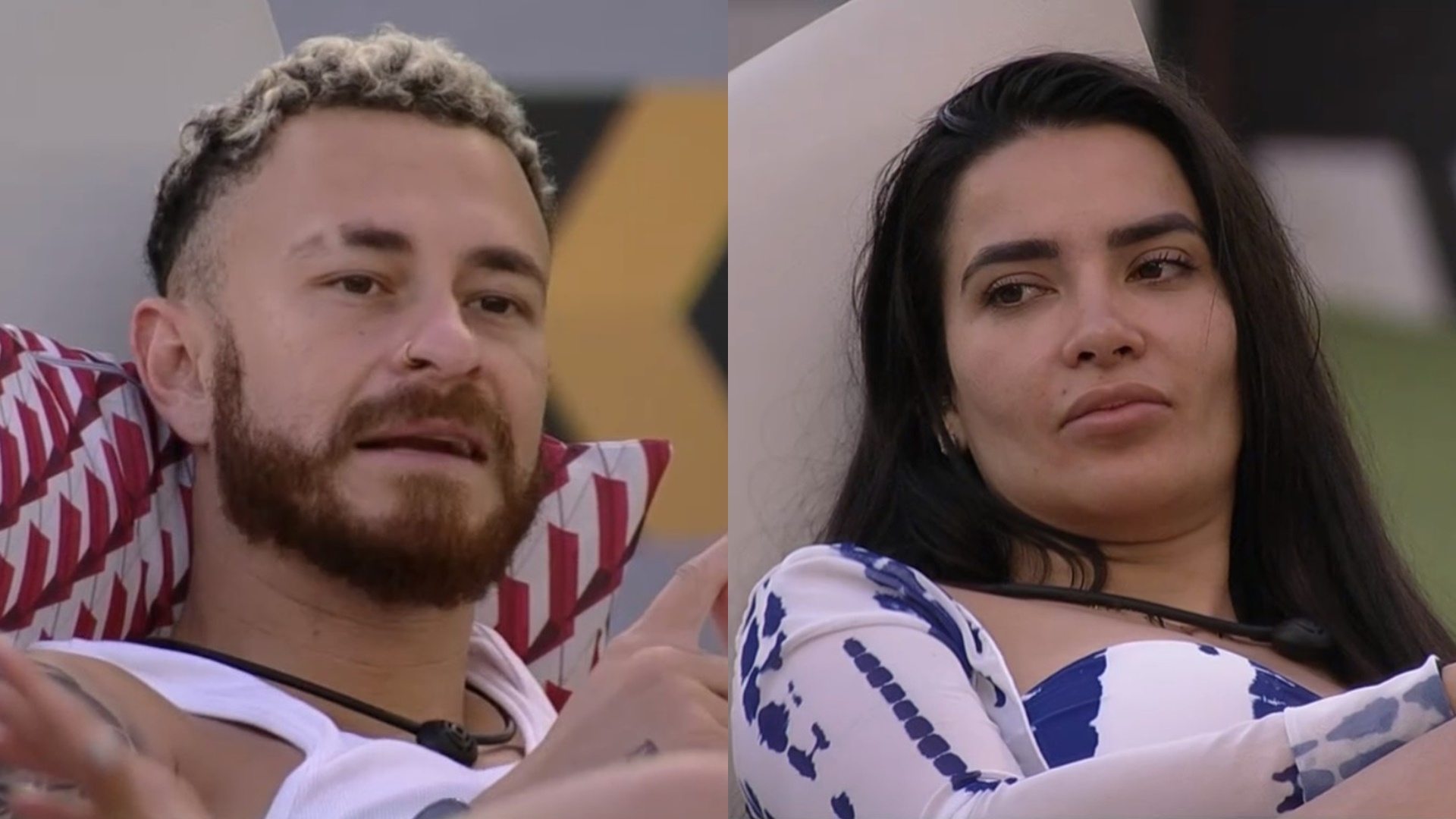 BBB23: Fred coloca Dania Mendez contra a parede após desconfianças: “É uma atriz”