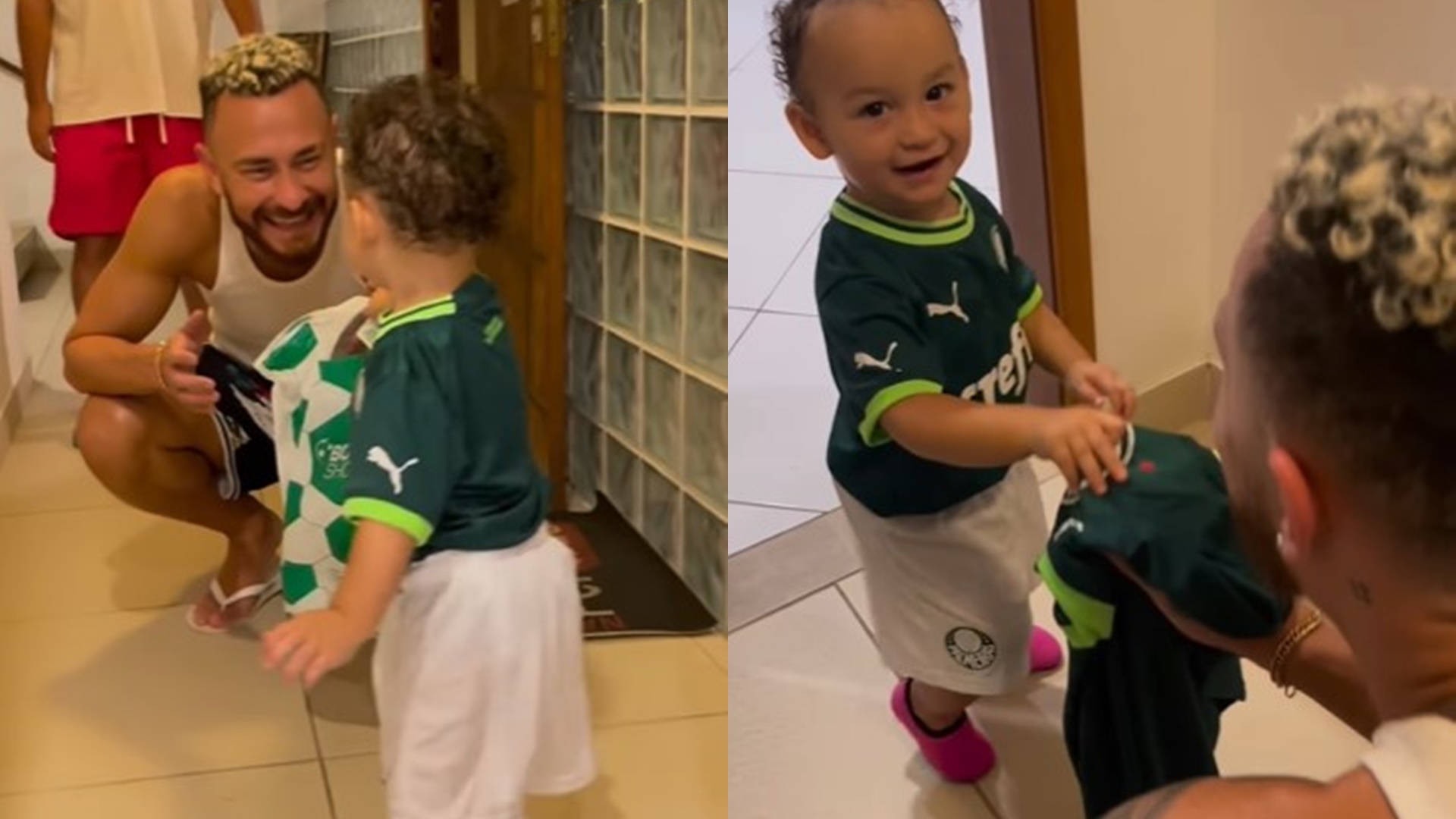 Fred Desimpedidos ganha presente surpresa do filho e se emociona: “Ele merece”