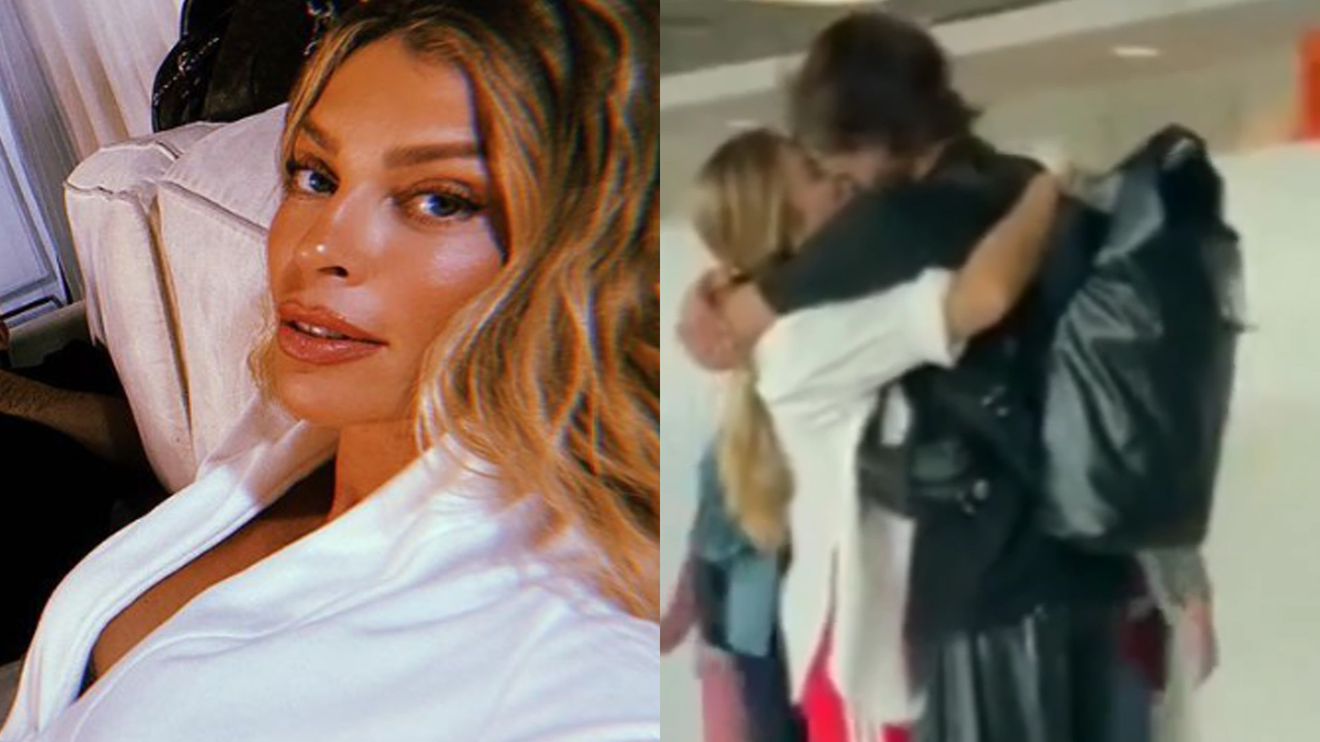 Grazi Massafera deixa discrição de lado e dá beijão em Marlon Teixeira: “Química”