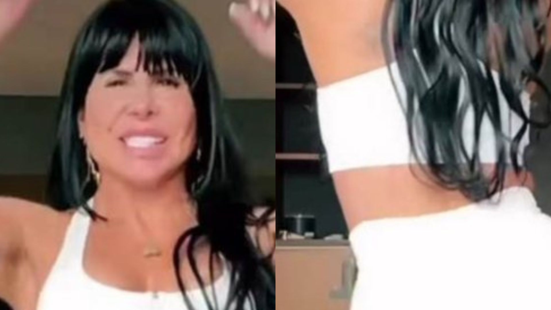 Que rebolado! Aos 63 anos, Gretchen exibe bumbum em look apertadinho: “Maravilhosa”
