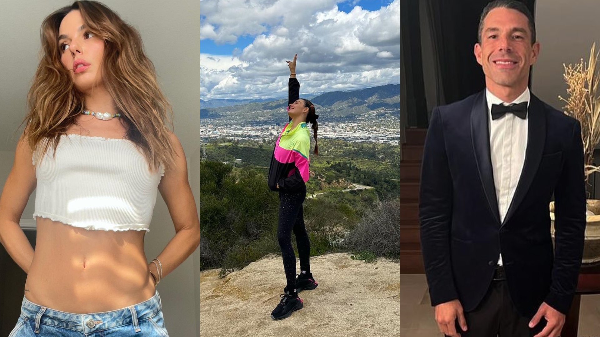 Vivendo affair discreto, Isis Valverde e Marcus Buaiz curtem passeio nos Estados Unidos