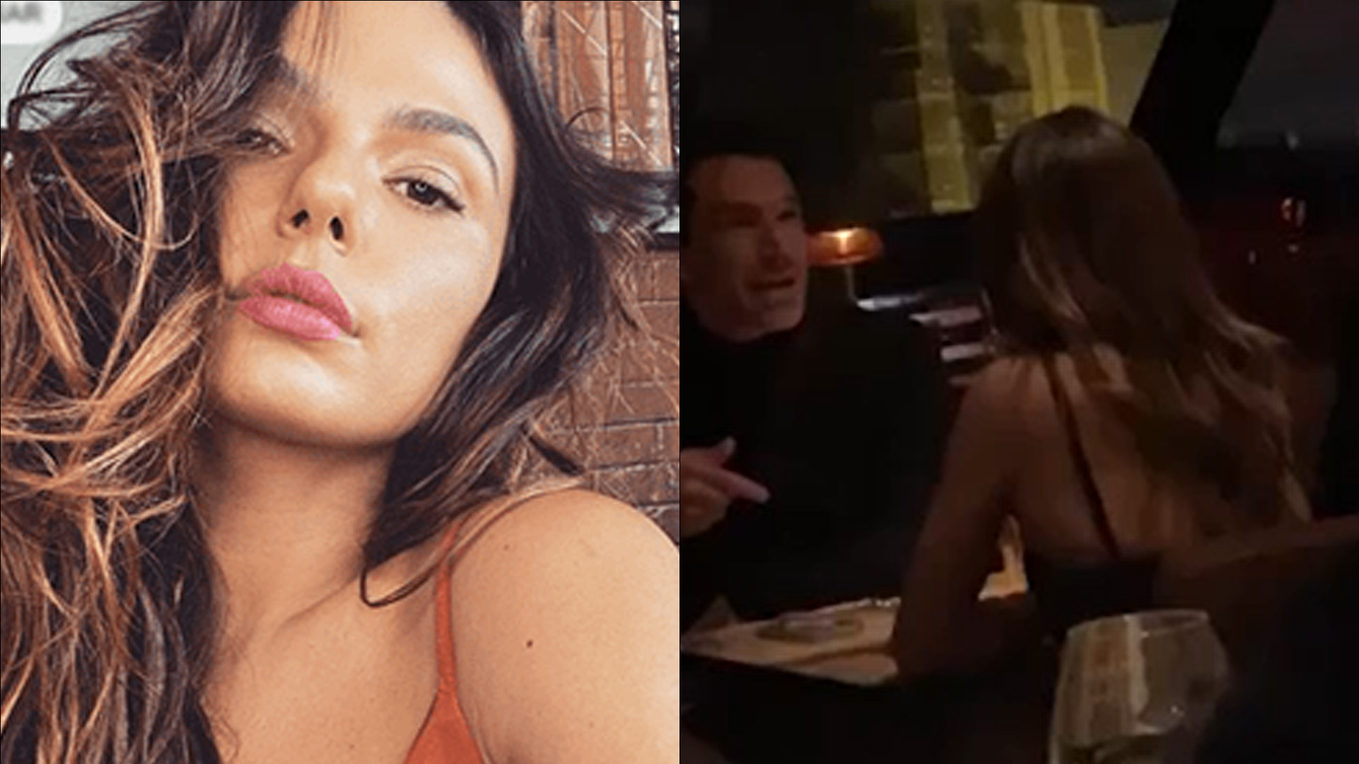 Isis Valverde e ex de Wanessa são flagrados em jantar romântico em Paris