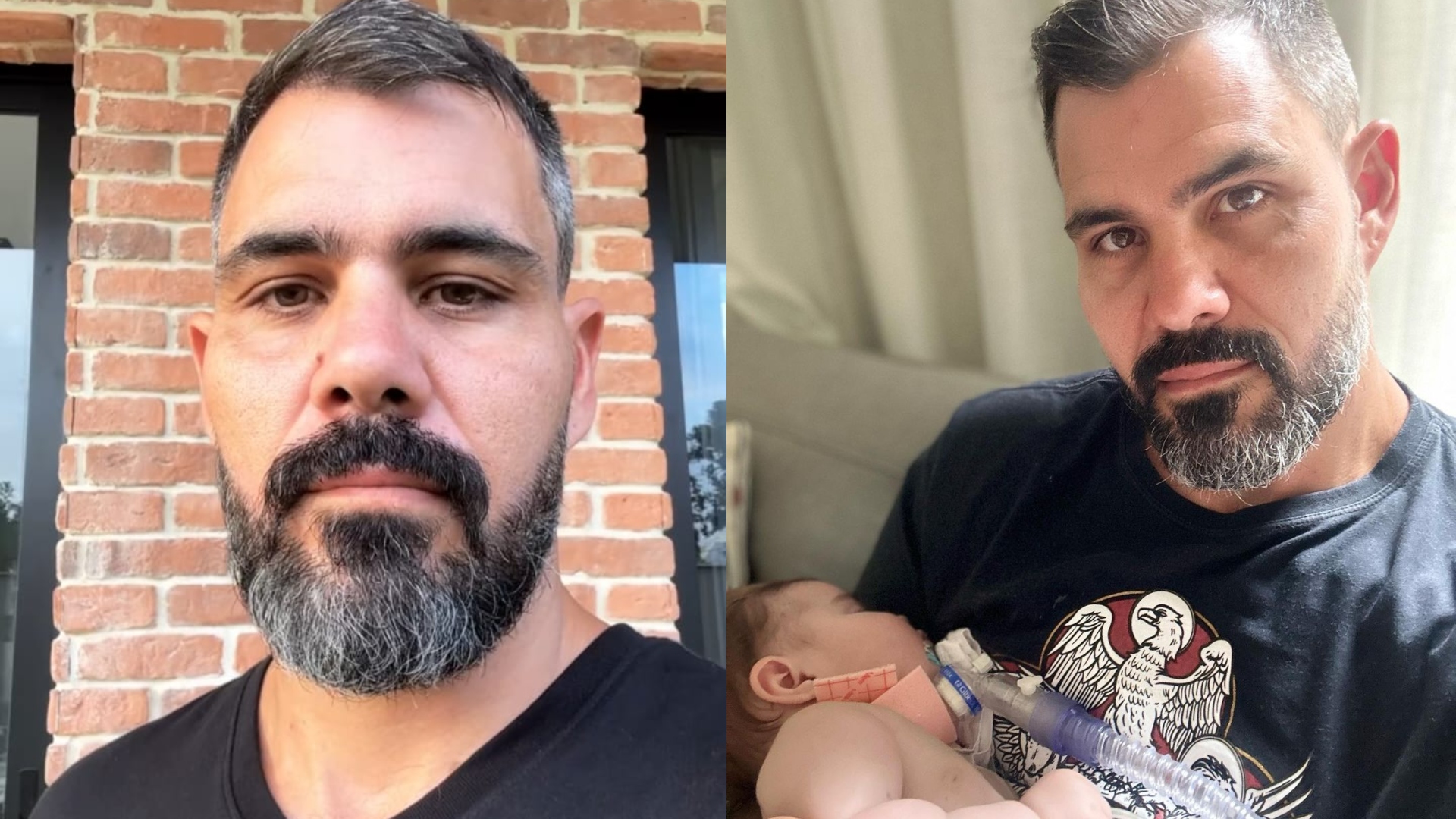 Juliano Cazarré atualiza estado de saúde da filha e expõe dificuldade: “Quase embarcou”