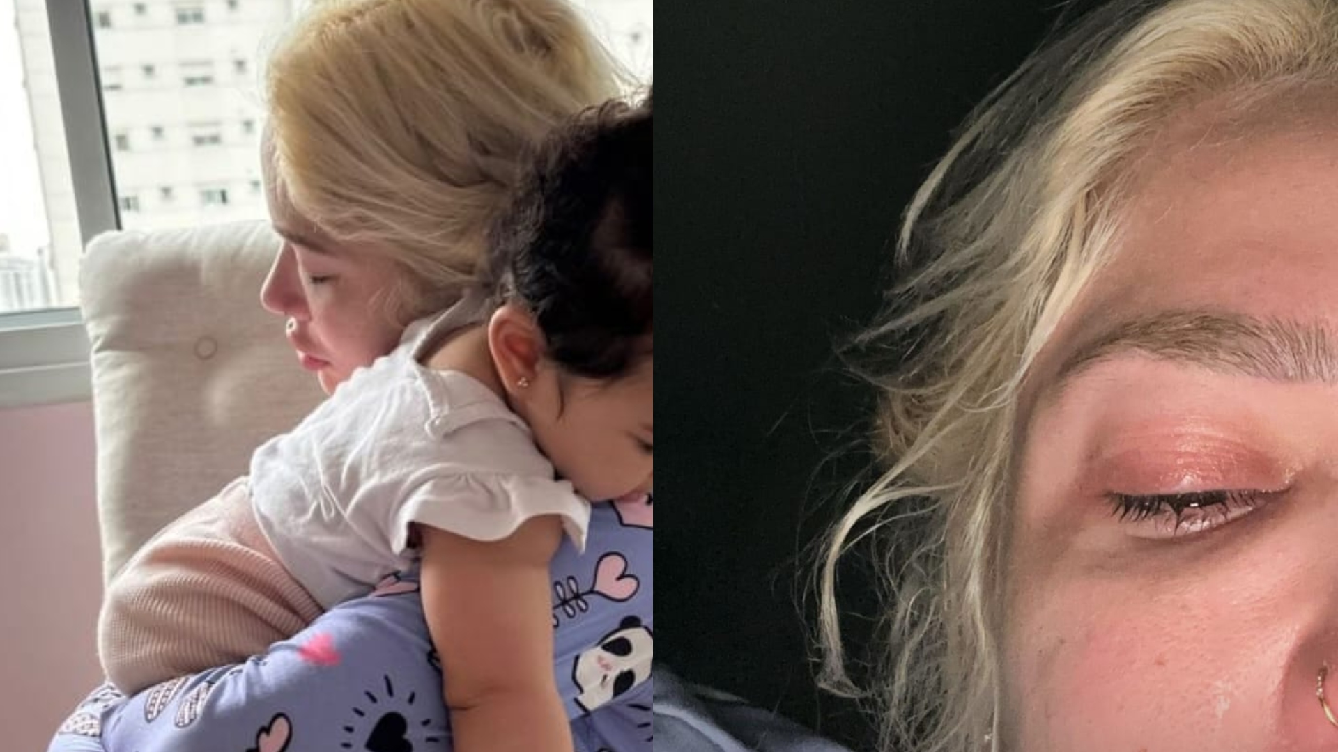 Karoline Lima se despede da filha e desaba: “Nunca vou me acostumar”
