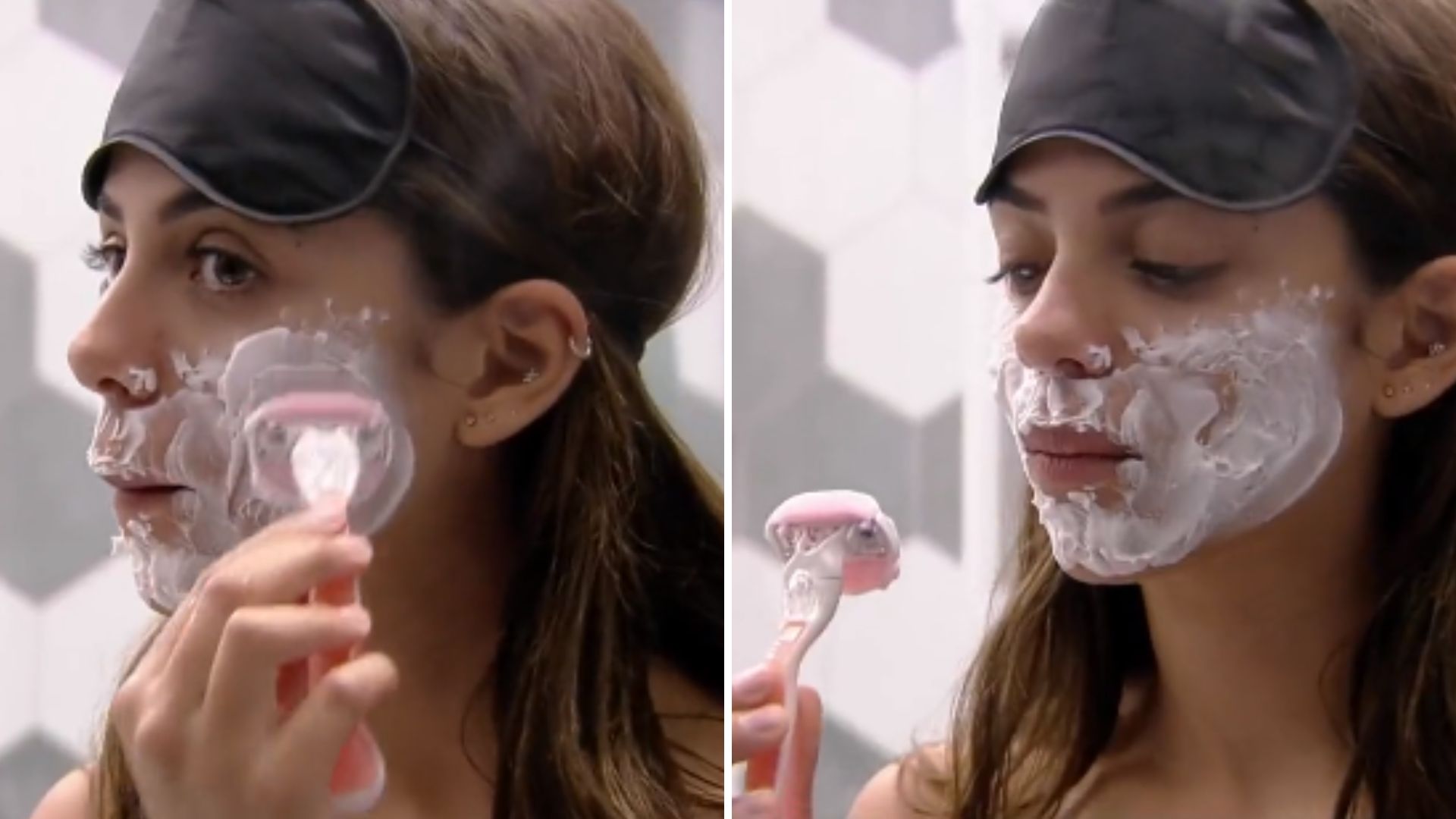 BBB23: Ué? Key Alves aparece se barbeando e deixa web confusa: “Fazendo VT”