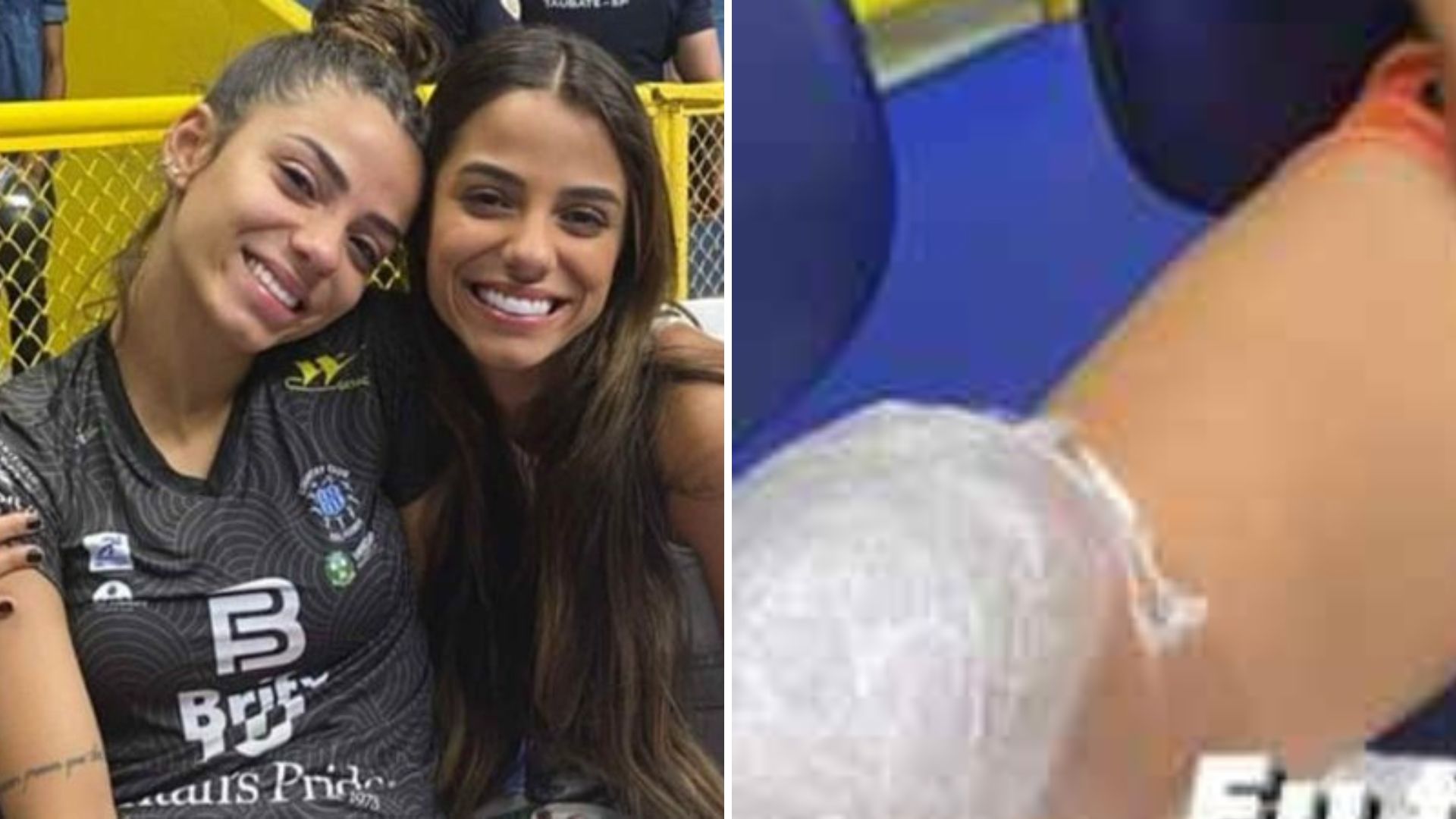 Keyt Alves sofre lesão durante jogo e irmã presta apoio: “Até o fim”