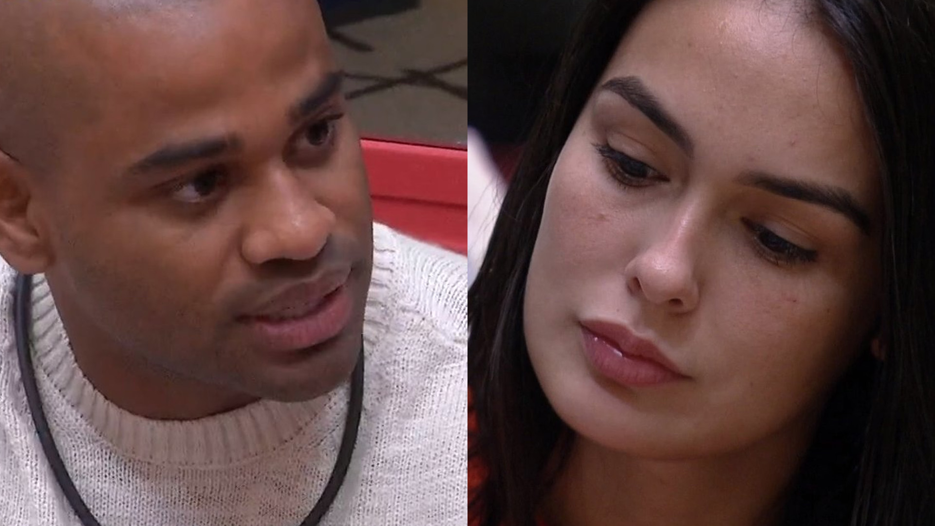 BBB23: De volta, Larissa expõe comentários de Cezar Black e dispara: “Muito feio”