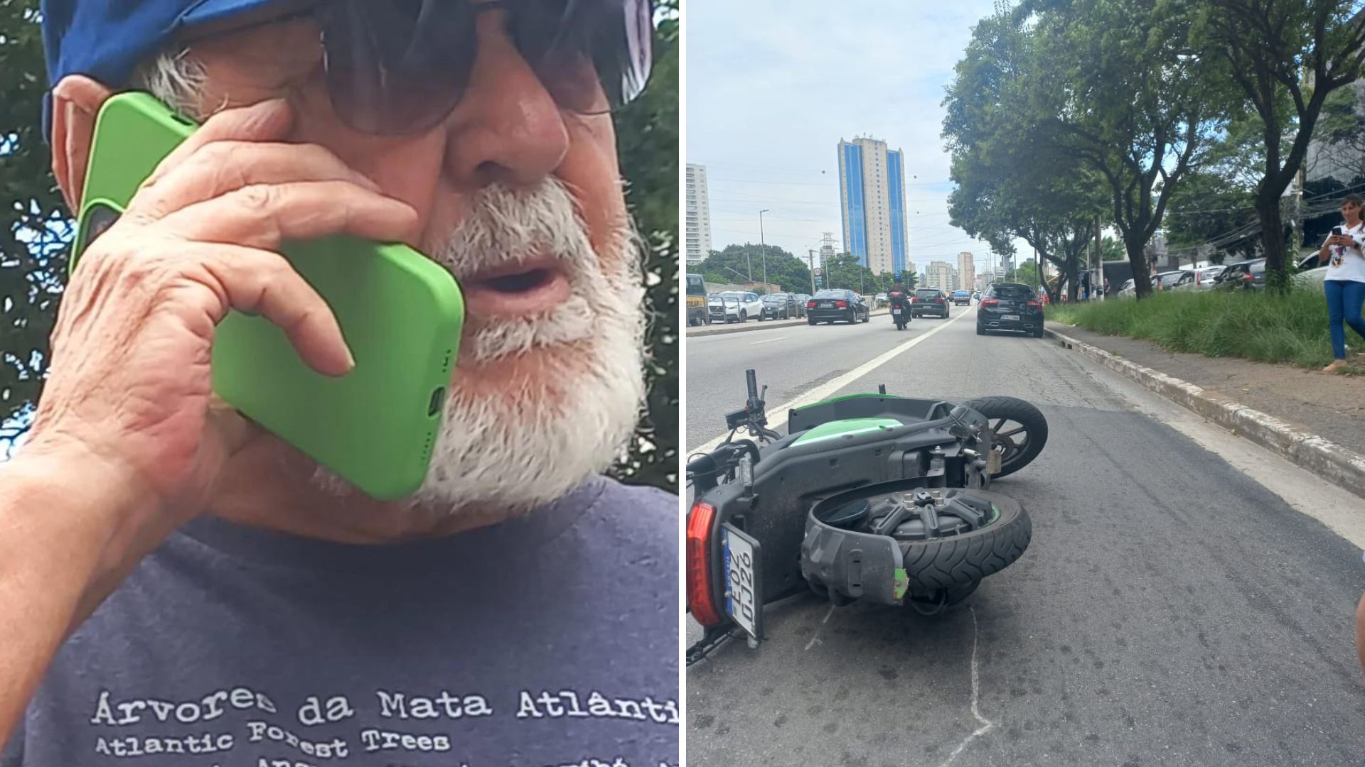 Lima Duarte atropela motociclista que aguarda cirurgia: “Sem assistência”