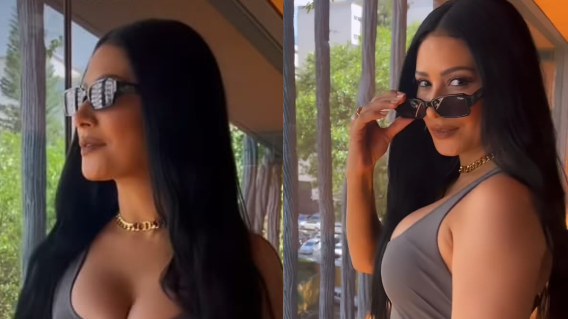 Simaria aposta em vestido justinho e exibe corpão com decote profundo: “Perdi meu ar”