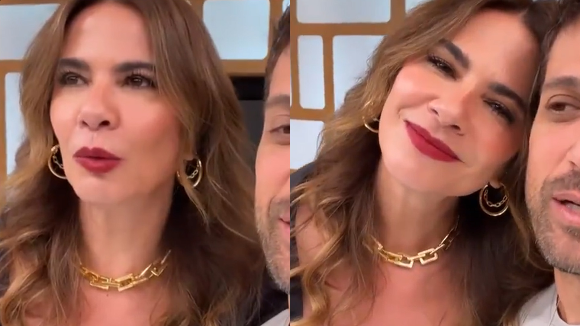 Luciana Gimenez faz raríssima aparição com irmão gato: “Olha quem eu achei”
