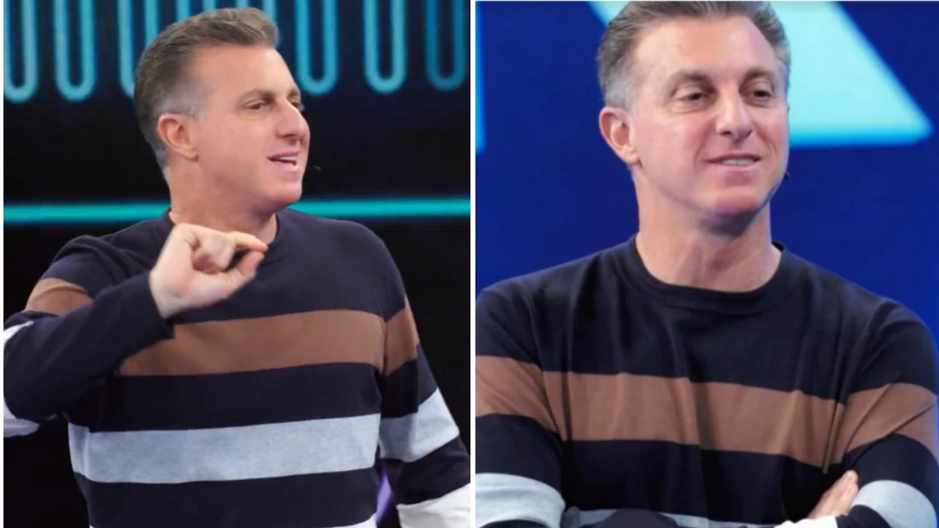 Luciano Huck quebra protocolo da Globo em conversa com ex-BBBs: “Com o Fausto”