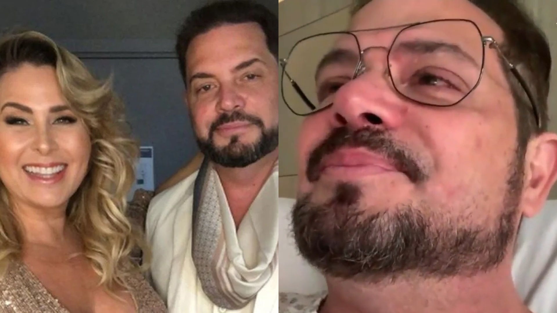 Marido de Andrea Sorvetão descobre tumor maligno no reto: “Está aí há oito anos”