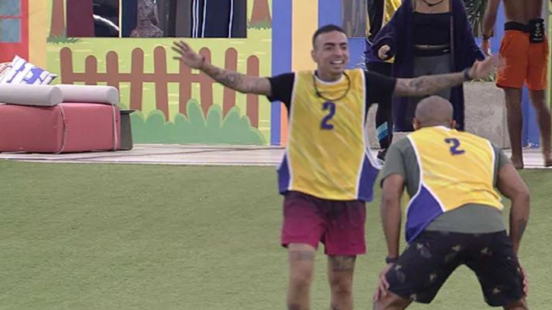 BBB23: Após 6 horas de prova, MC Guimê e Ricardo vencem Prova do Líder