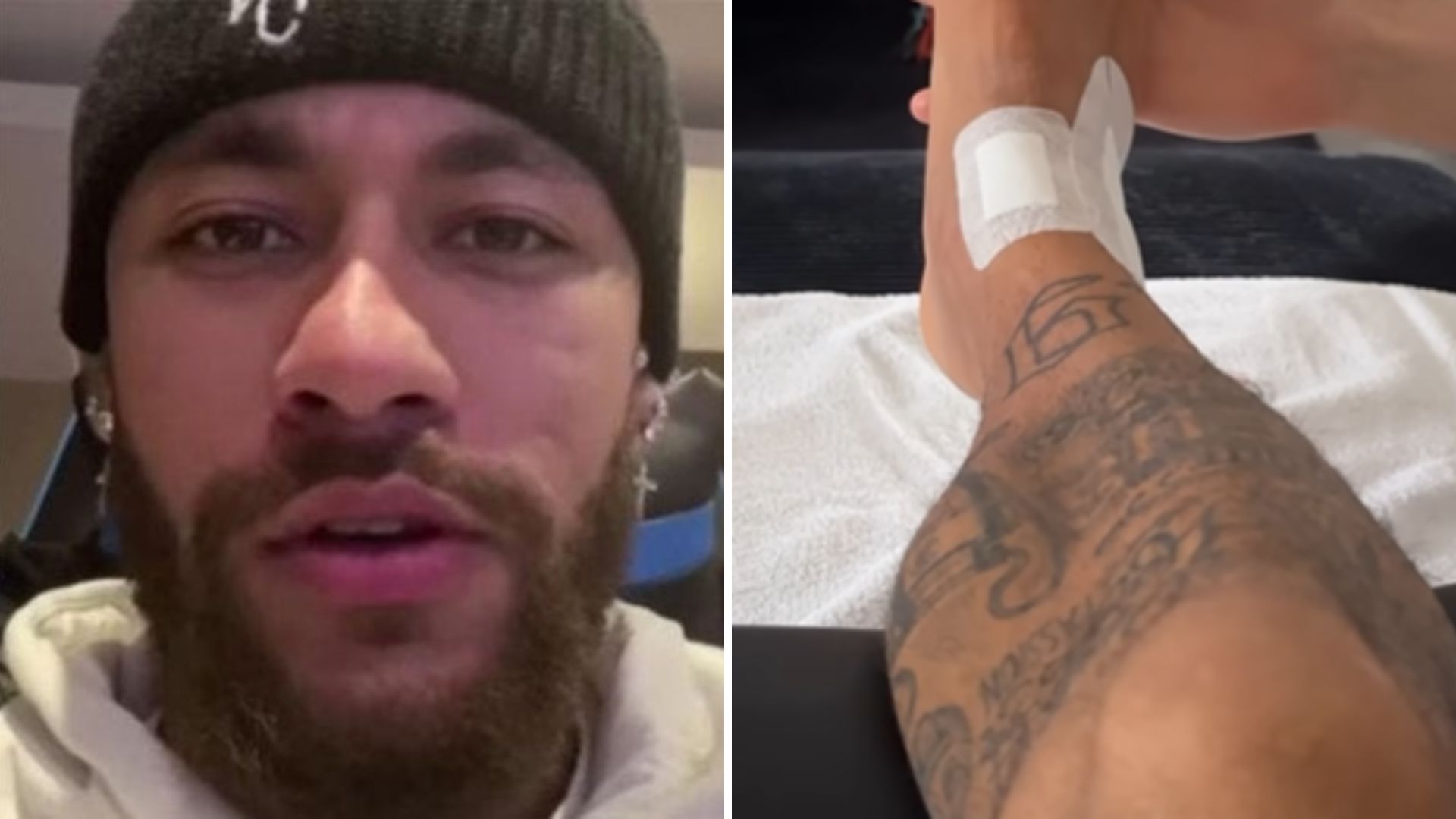 Neymar reaparece após cirurgia delicada e mostra recuperação na web: “Vai dar certo”