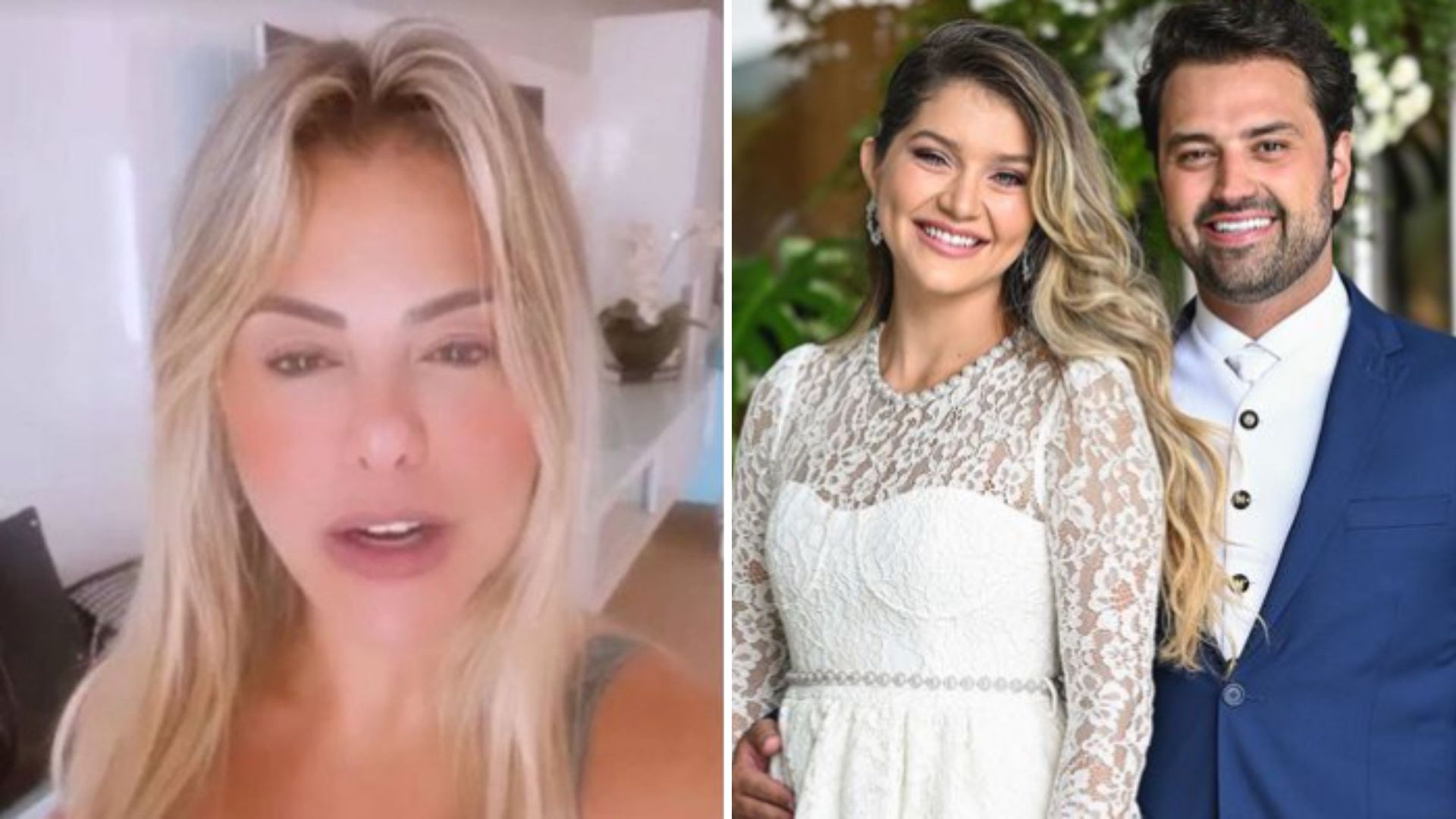 Poliana Rocha se pronuncia após ausência no casamento da filha de Leandro: “Amamos”