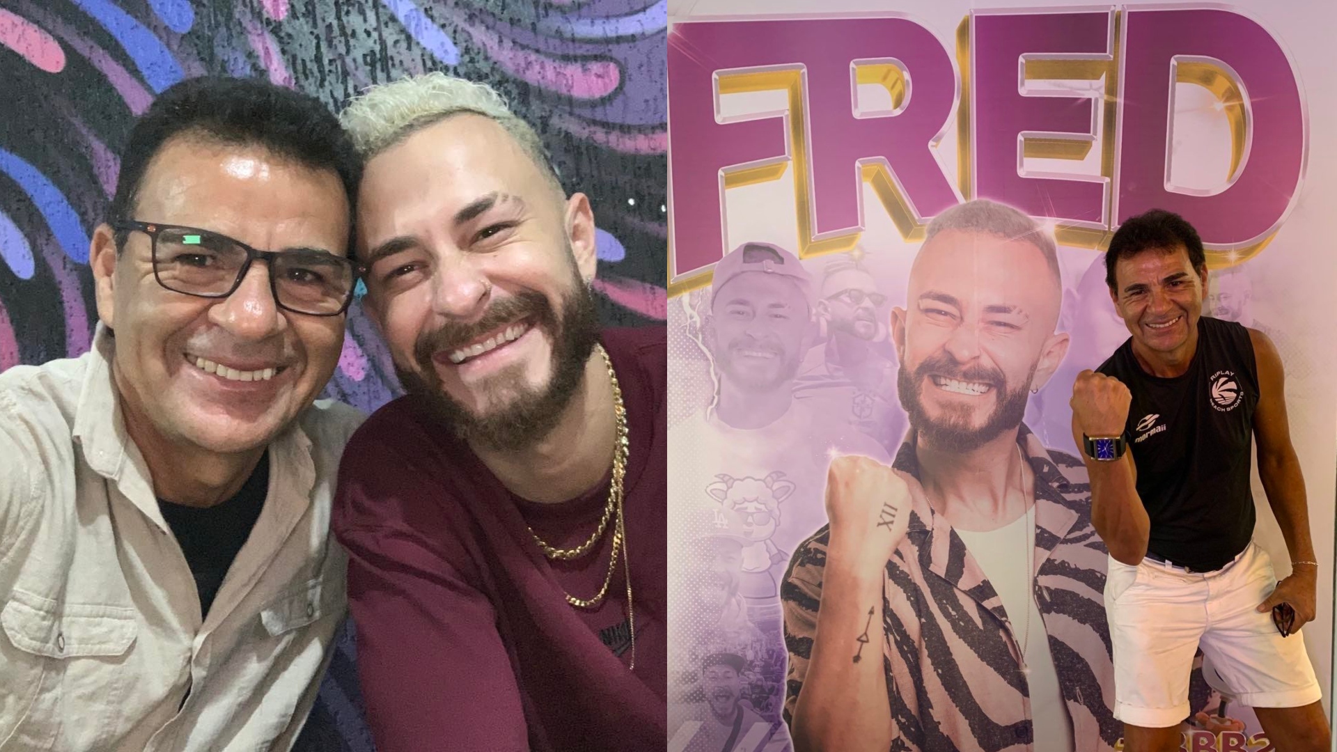 Ganhou um carro: metalúrgico, pai de Fred passou por dificuldade financeira no passado