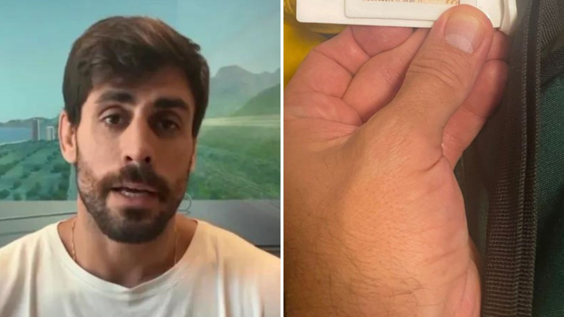 Cara de Sapato mostra presente que Amanda deixou em sua mala: “Meu porto seguro”