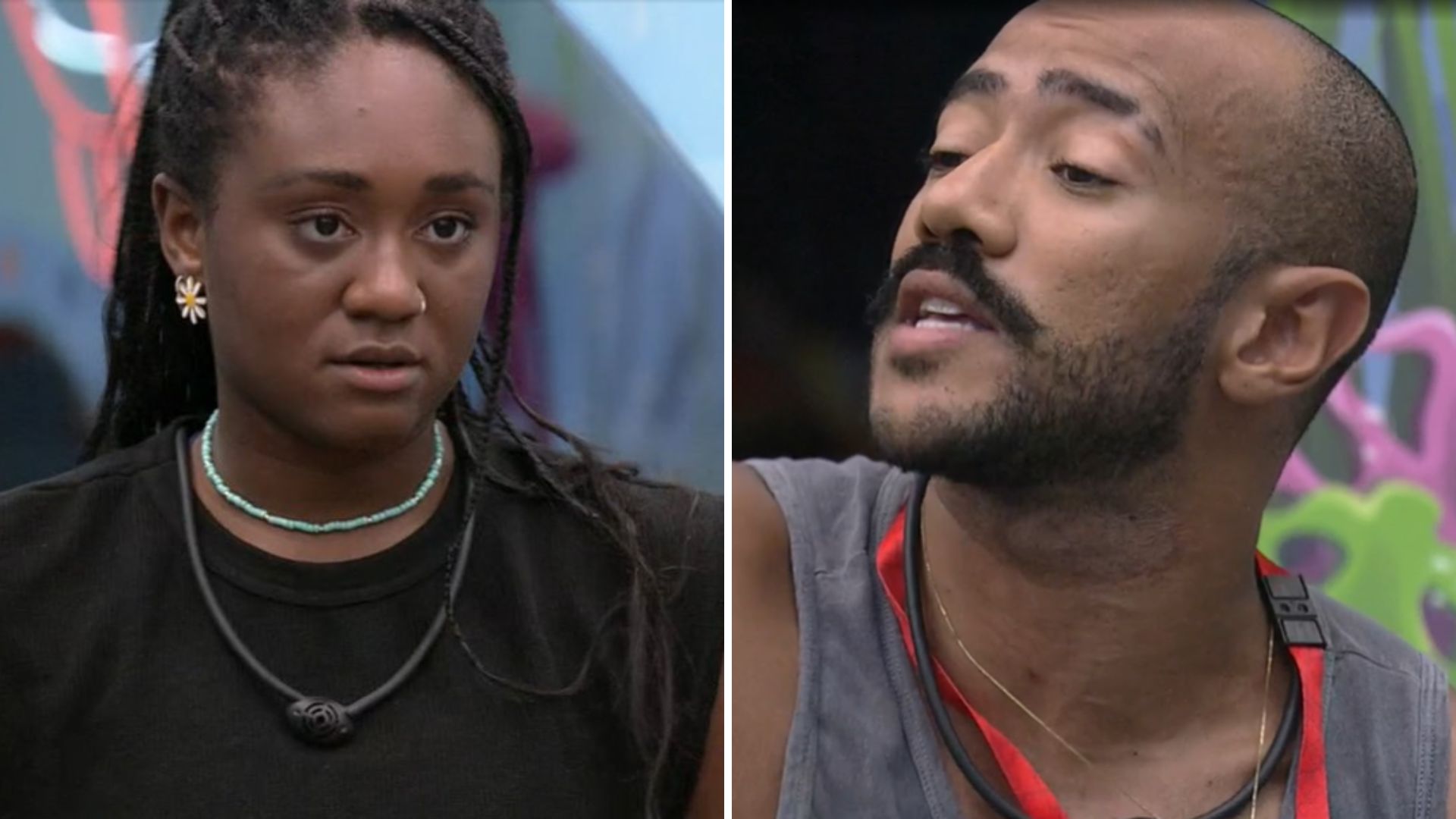 BBB23: Sarah e Ricardo têm DR séria após trocarem farpas: “É de f*der”