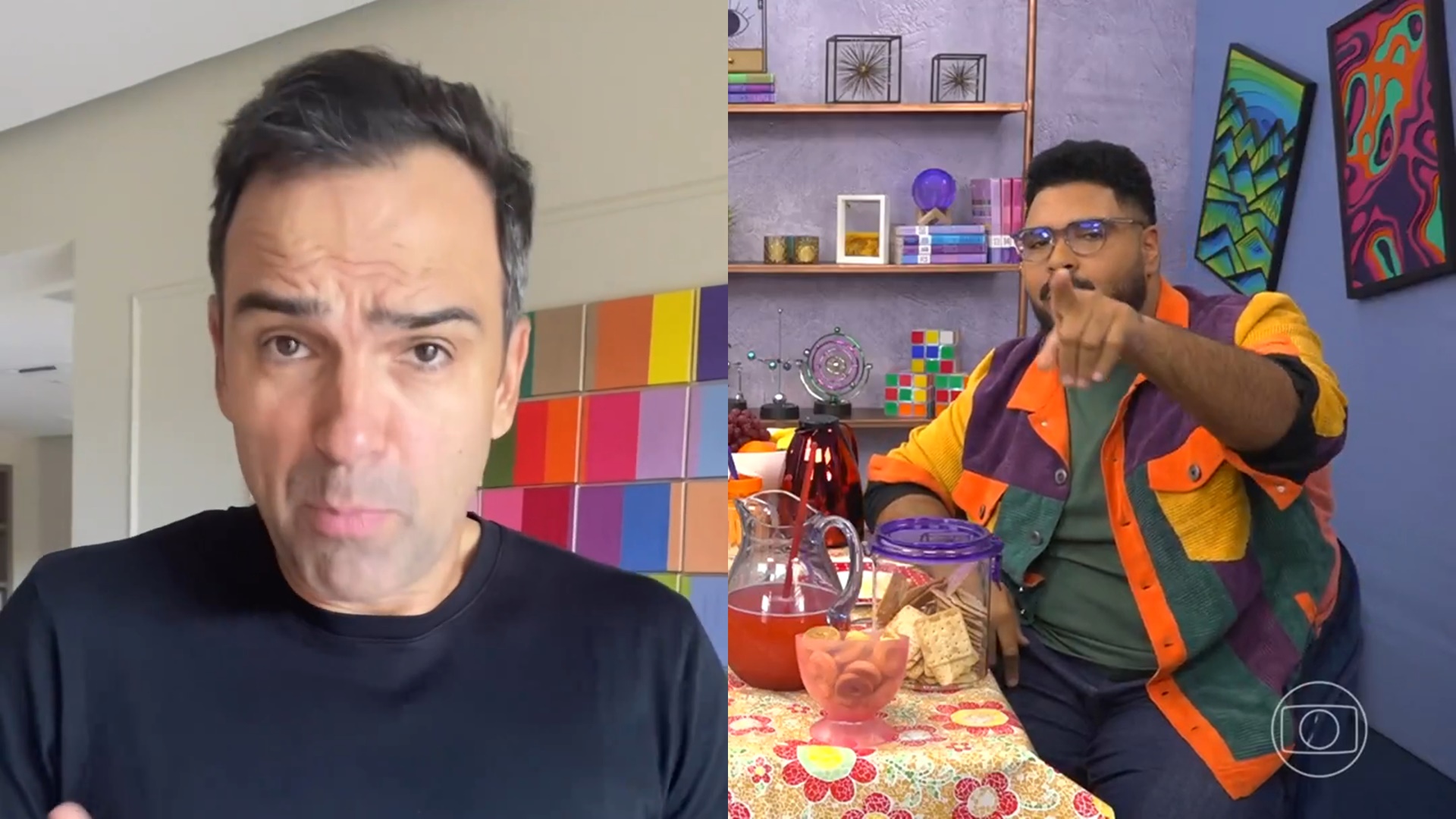 Tadeu Schmidt aceita desafio de Paulo Vieira e Fred Desimpedidos: “Calando os críticos”