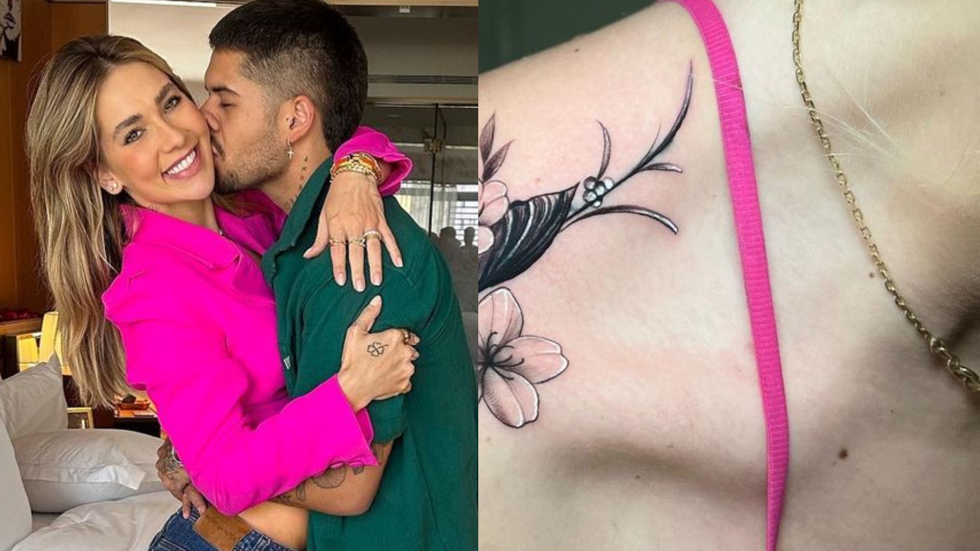 Casada há 2 anos, Virginia Fonseca cobre tatuagem feita para ex-namorado: “Estava na hora”