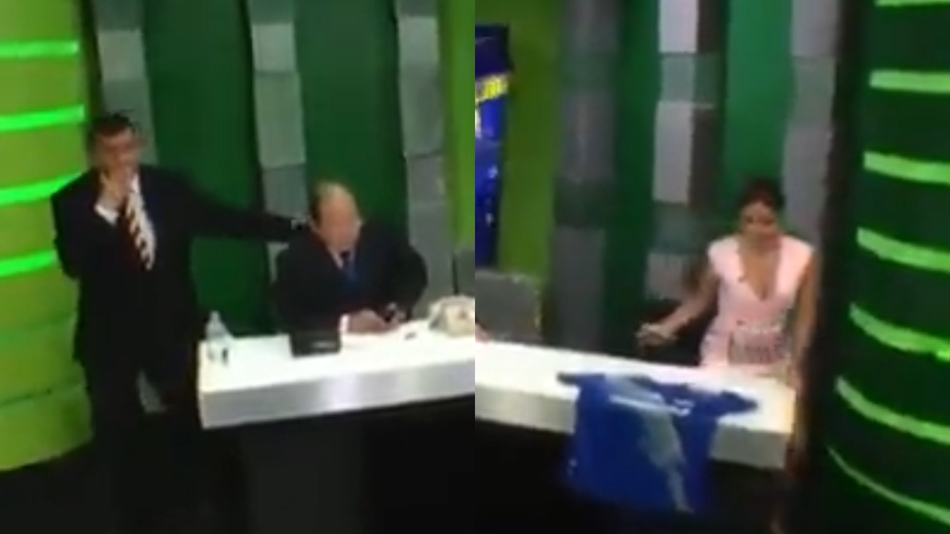 Ao vivo, terremoto atinge estúdio de programa de TV e causa pânico: “Meu Deus!”