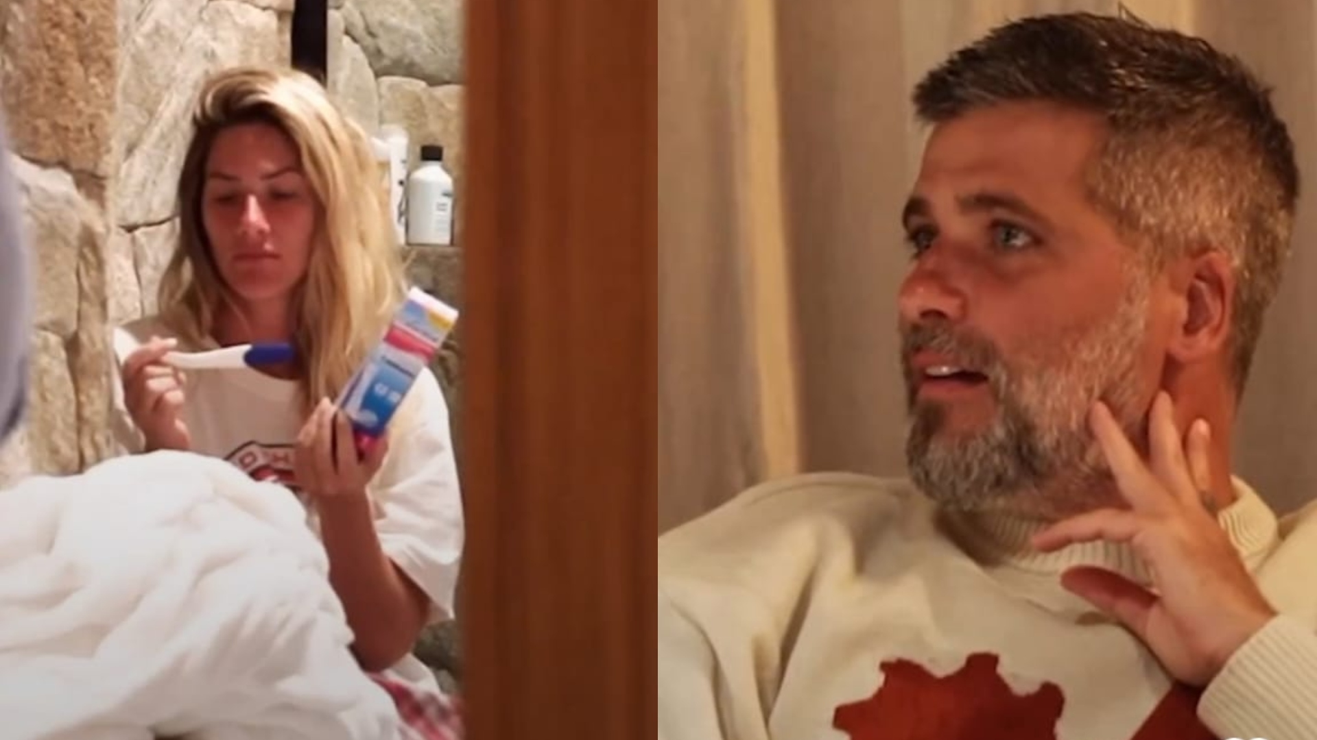 Grávida? Giovanna Ewbank faz teste de gravidez e choca Bruno Gagliasso: “É mesmo?”