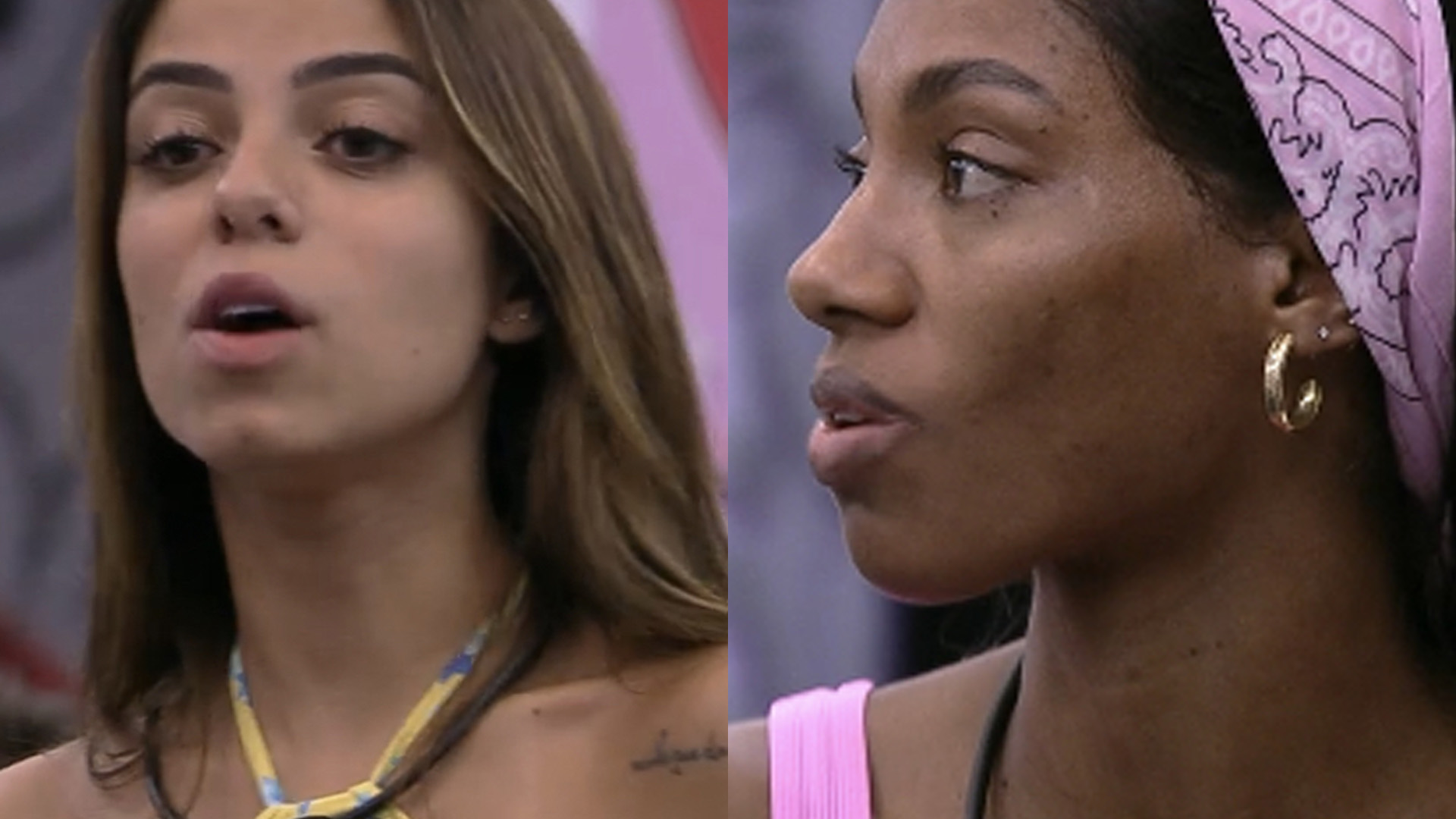 BBB23: Na repescagem, Tina destaca comportamento de Key: “Discurso de racista”