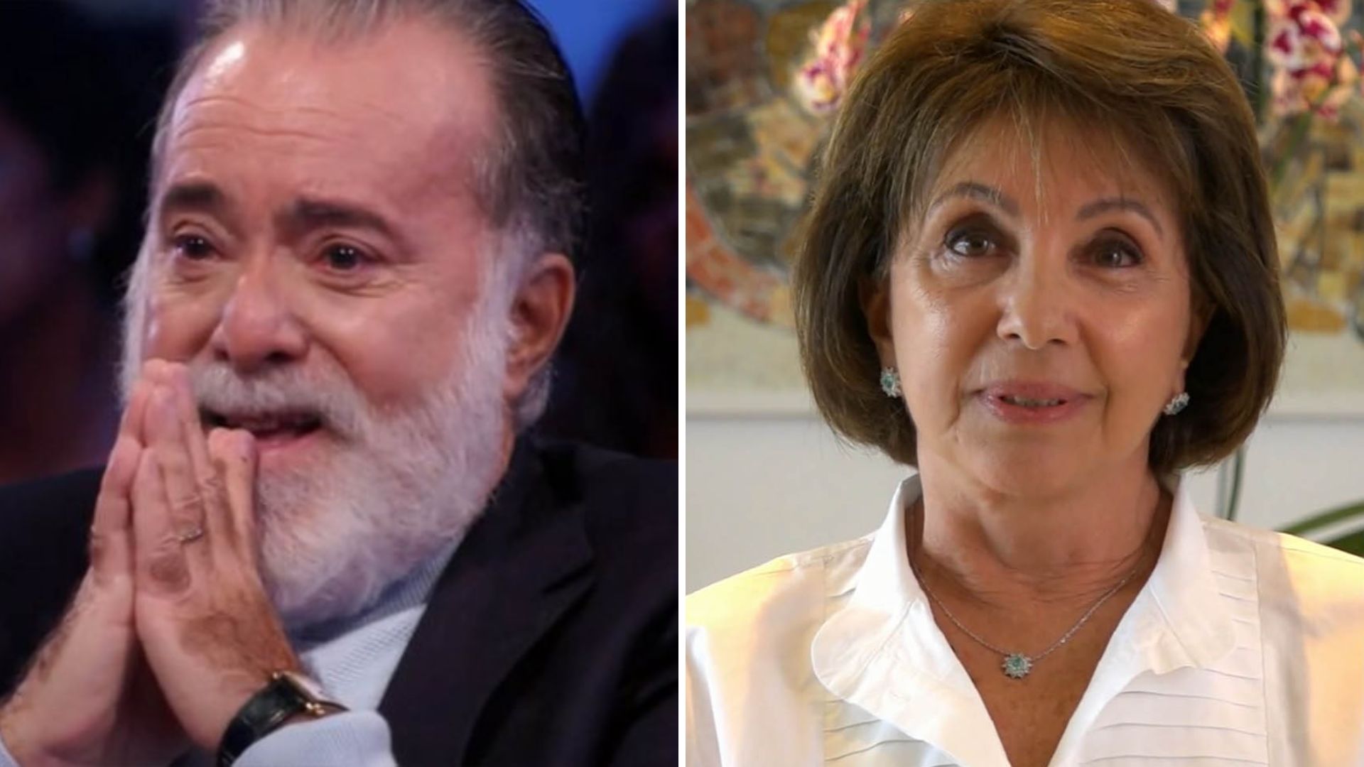 Tony Ramos chora com revelação da esposa sobre o casamento: “Chegou atrasado”