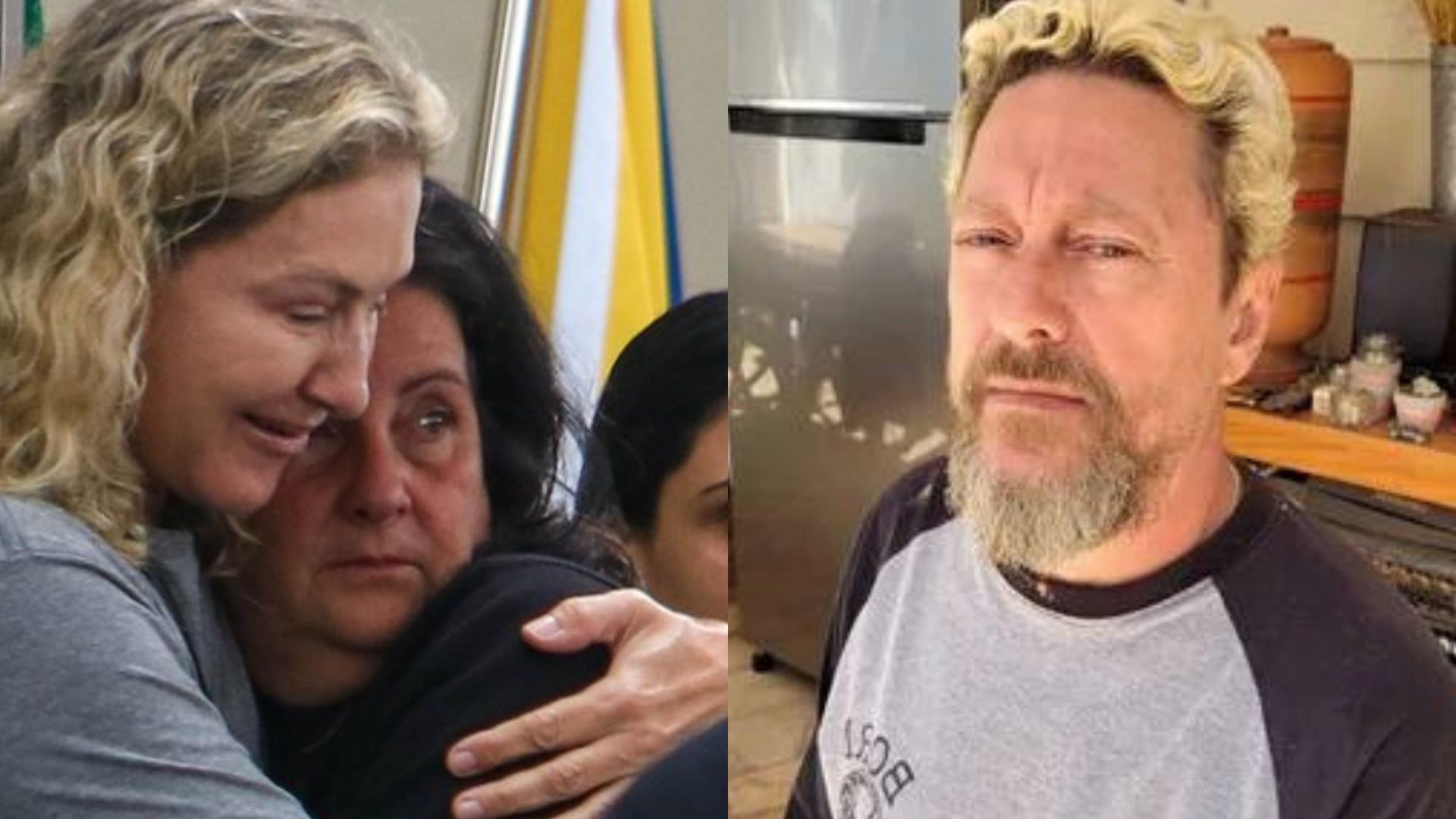 Último adeus! Viúva de Canisso surge inconsolável no velório do baixista