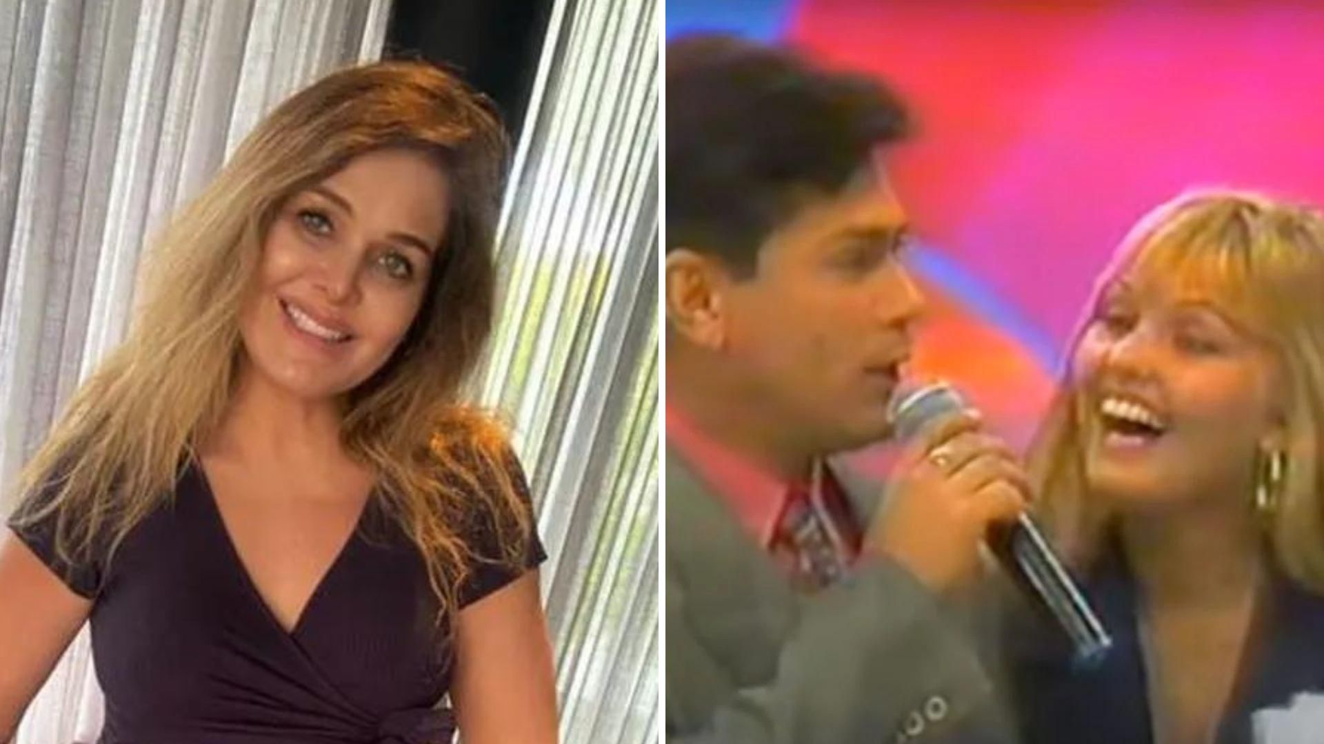Viúva de Leandro exibe barrigão de grávida aos 47 anos: “No forninho”