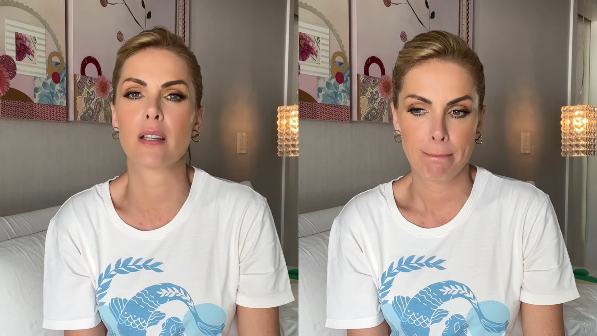 Abatida, Ana Hickmann faz comunicado oficial ser agredida pelo marido: “Não tá tudo bem”