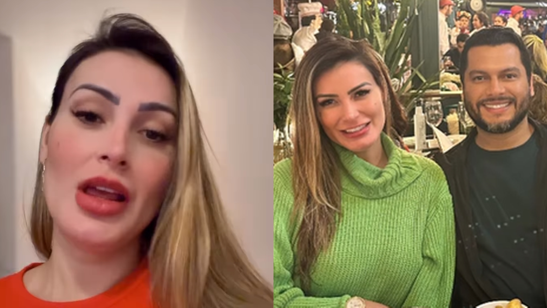 Andressa Urach revela se teve recaída em viagem com o ex: “Sou apaxionada por ele”