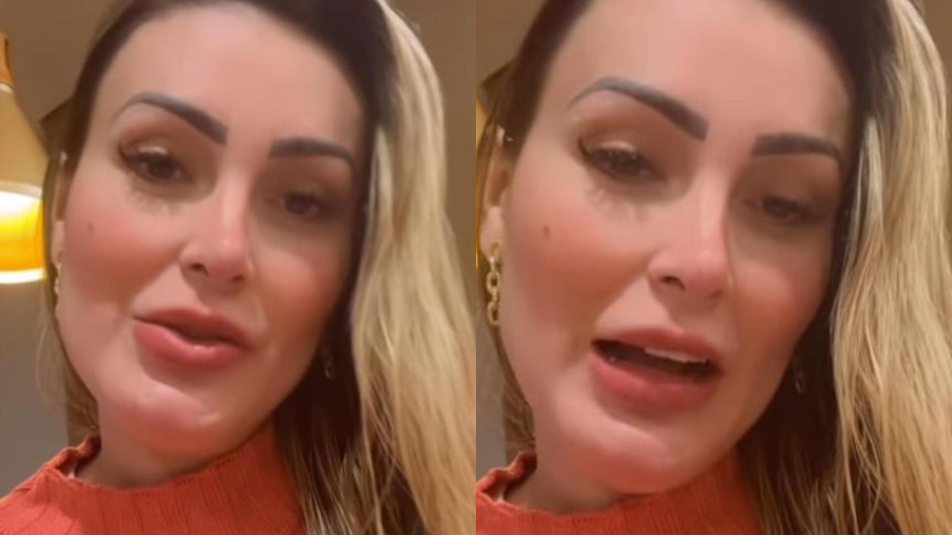 Andressa Urach esconde filho caçula em passeio e revela motivo: “Não vou”
