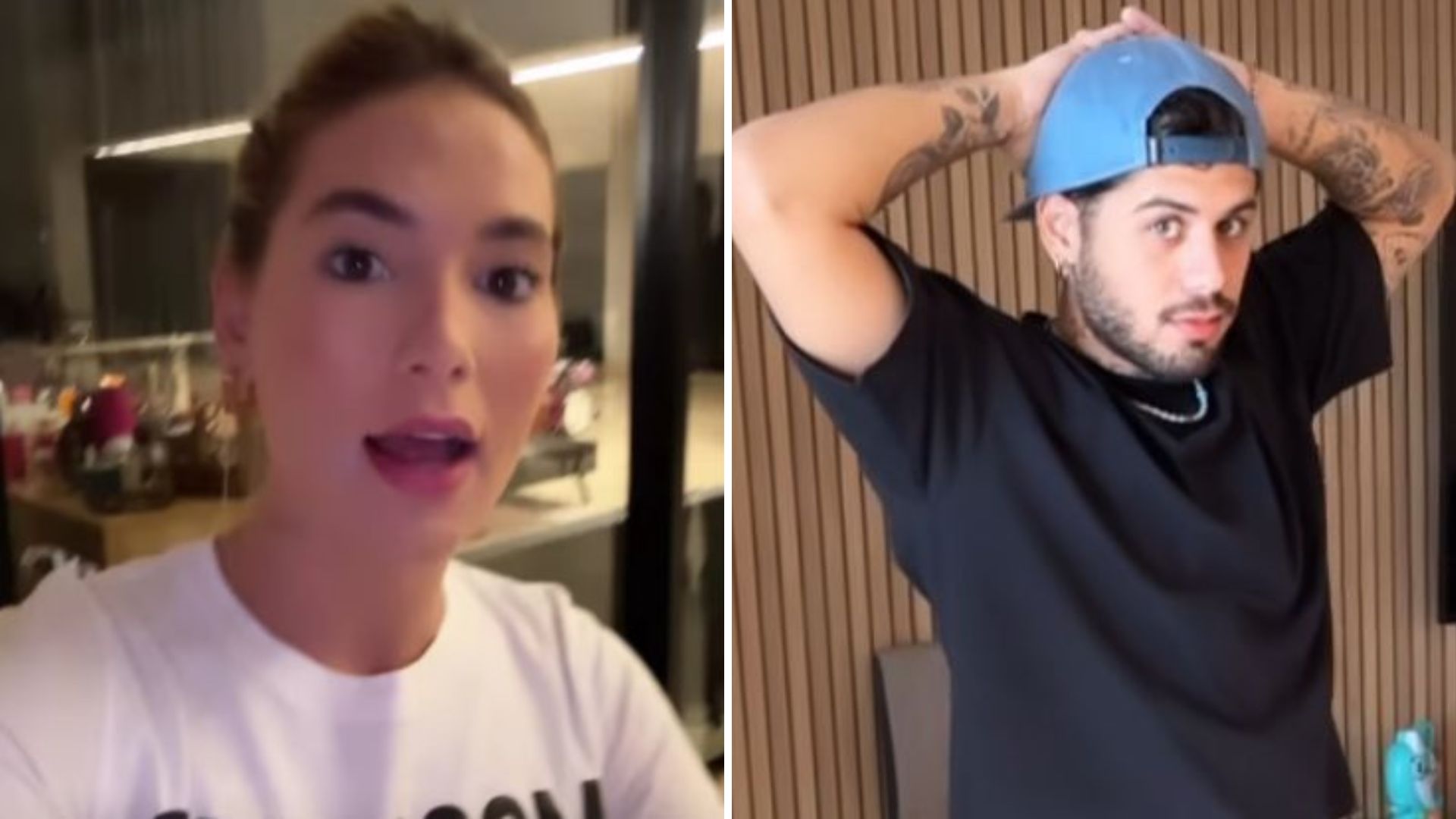 Após ridicularizar João Guilherme, Zé Felipe usa cropped e Virgínia opina: “Odiei”