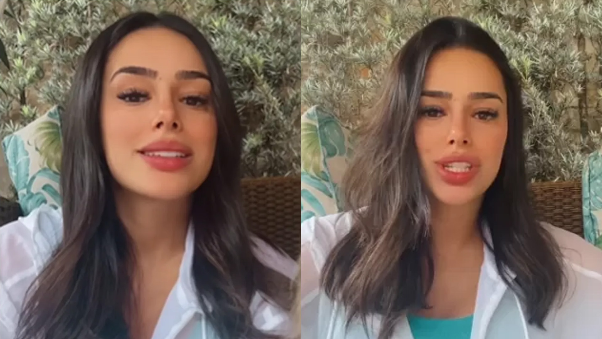 Bruna Biancardi faz primeira aparição com Mavie após bandidos invadirem casa da família