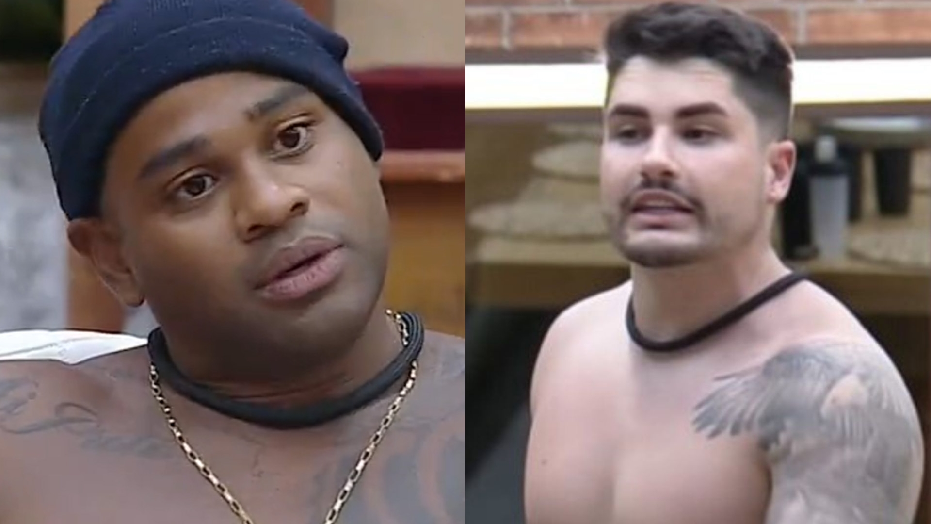 Lucas Souza se nega a pedir desculpas para Black após barraco: “Cuspiria de novo”