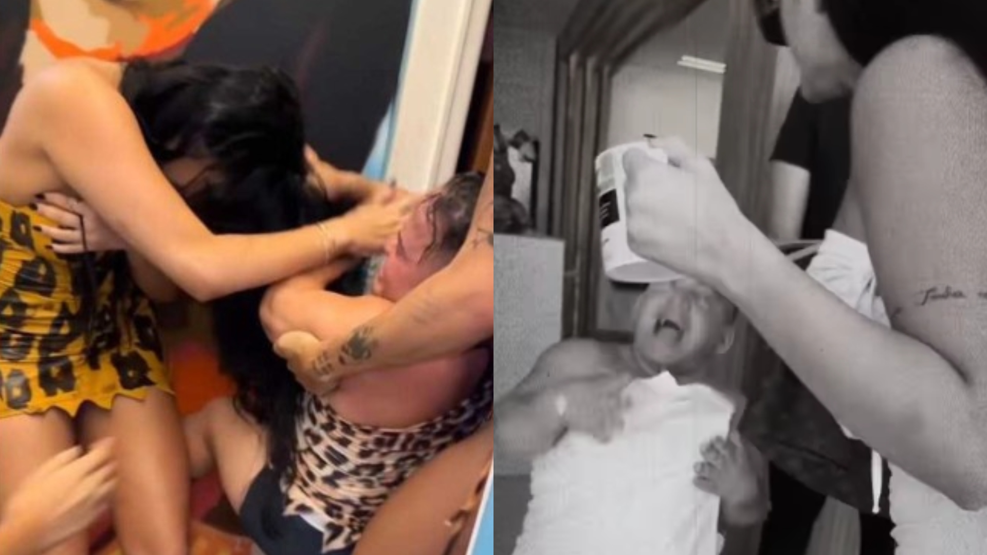 Emily Garcia apanha em festa de Carlinhos Maia e revida surra: “Muito baixo”