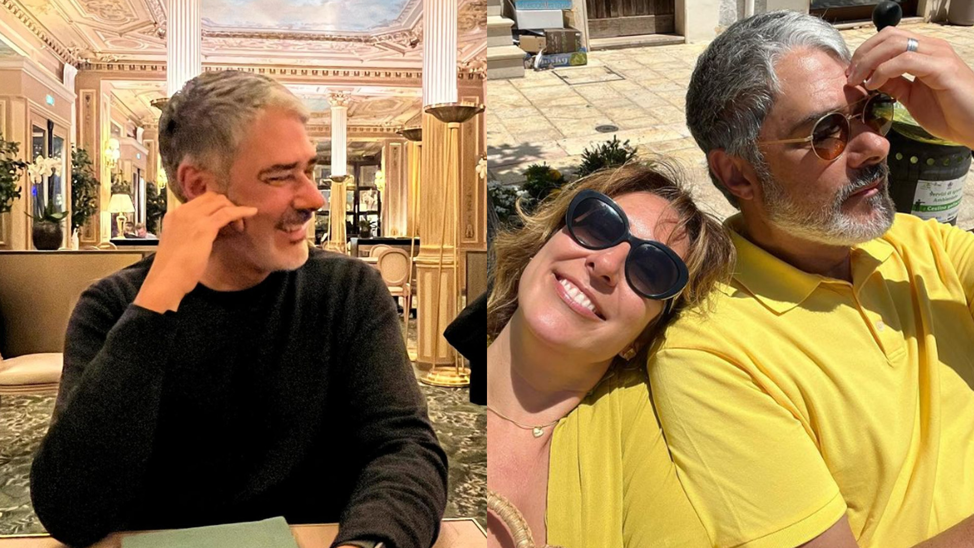 Esposa comemora 60 anos de William Bonner e mostra intimidade do casal: “Obrigada”