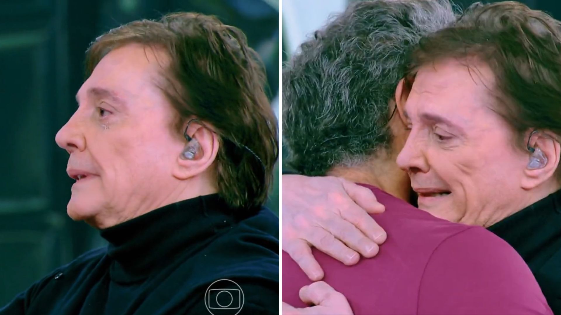 Fábio Jr. cai no choro ao ser homenageado no ‘Caldeirão’: “Eu não estaria aqui”