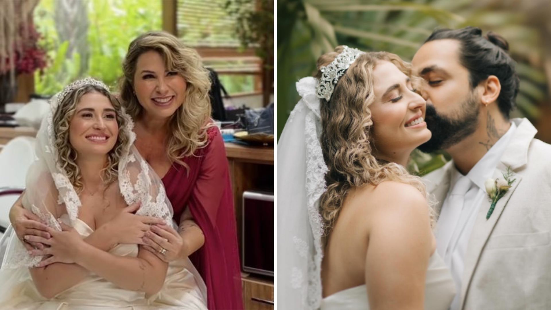 Ao ar livre e vestido requintado: Tudo sobre o casamento da filha de Andréa Sorvetão