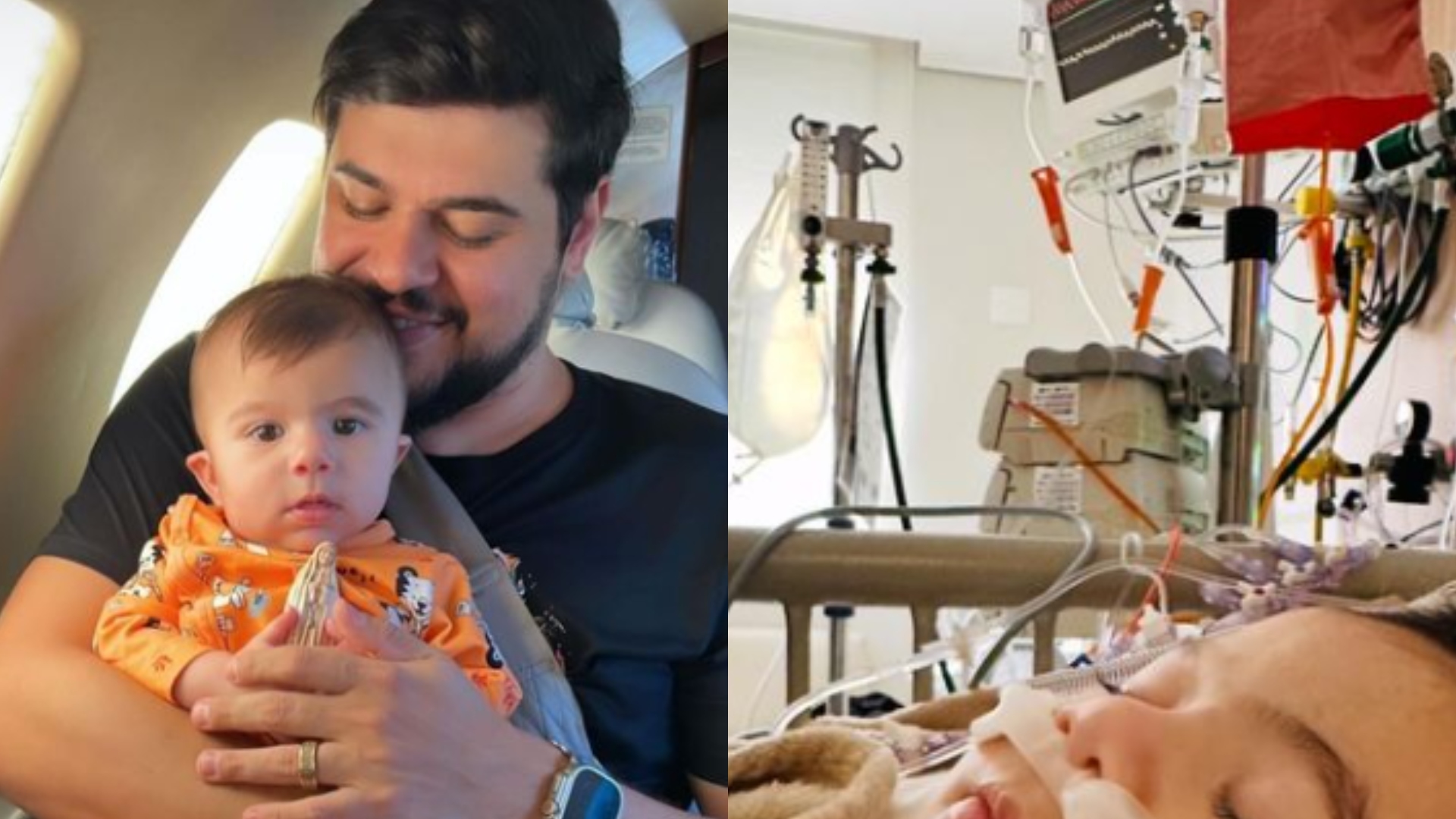 Diagnóstico, UTI e cirurgia: O estado de saúde do filho do sertanejo Cristiano